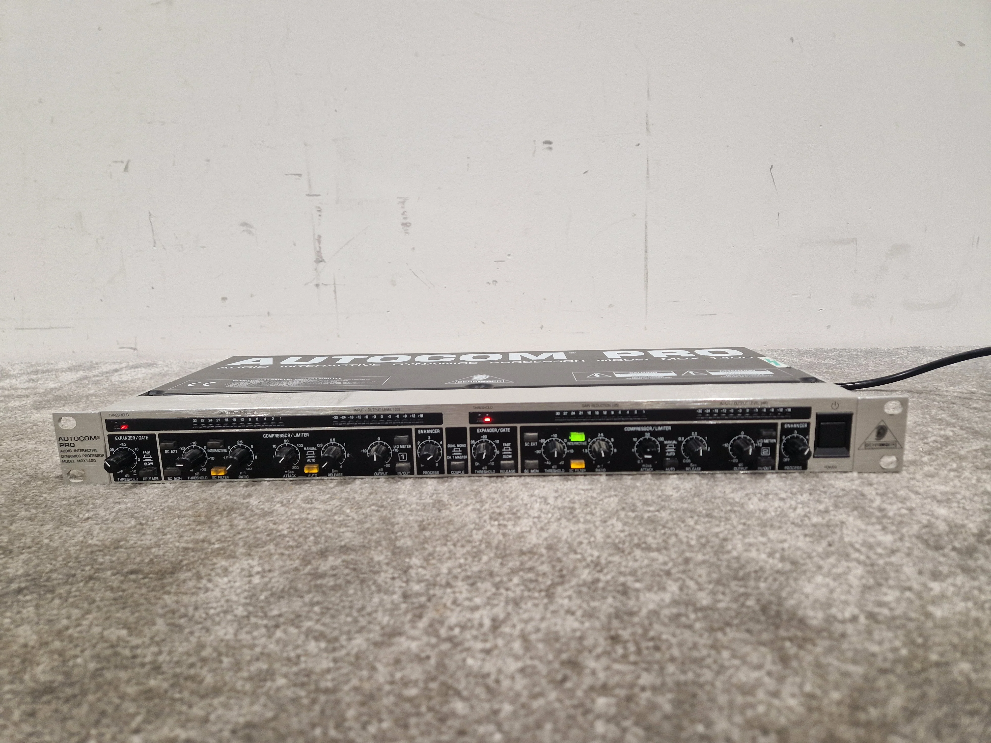 Behringer Autocom MDX1400 - Compressor/Limiter - Excellent w/ Power Supply - Image 8