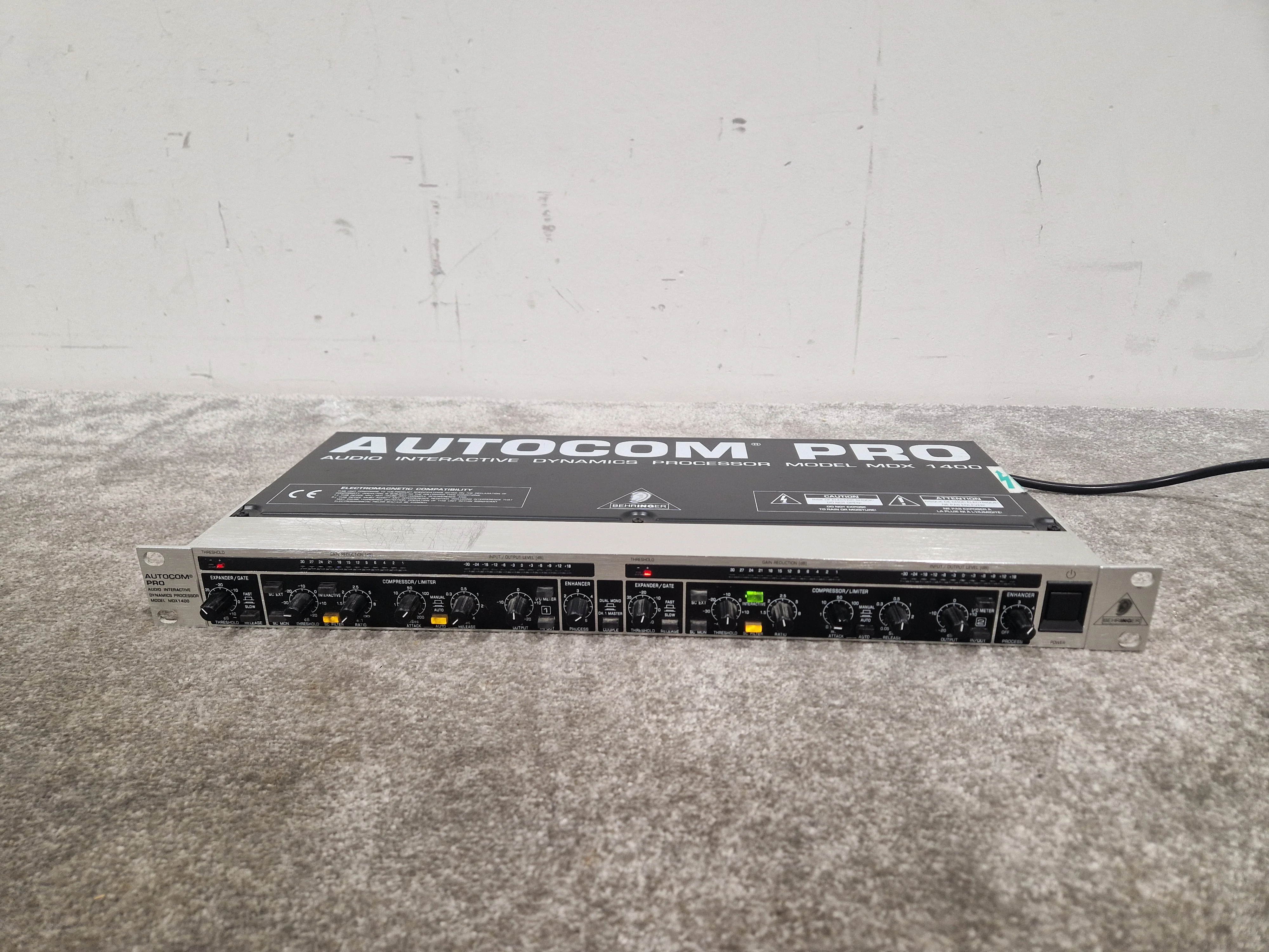 Behringer Autocom MDX1400 - Compressor/Limiter - Excellent w/ Power Supply - Image 9