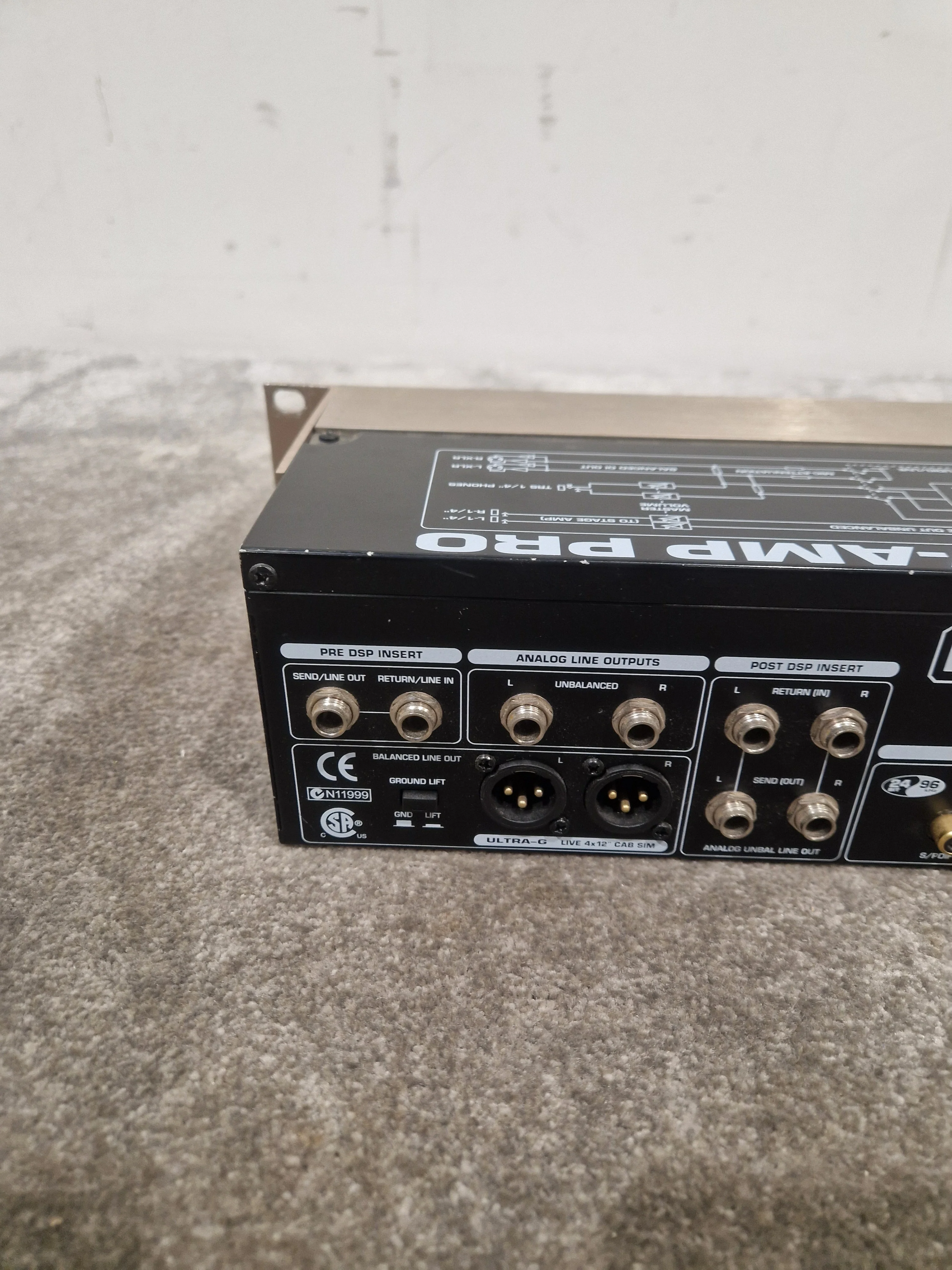 Behringer Bass V-AMP Pro Effects Processor - Multi-Effects - Excellent w/ Power Supply - Image 9
