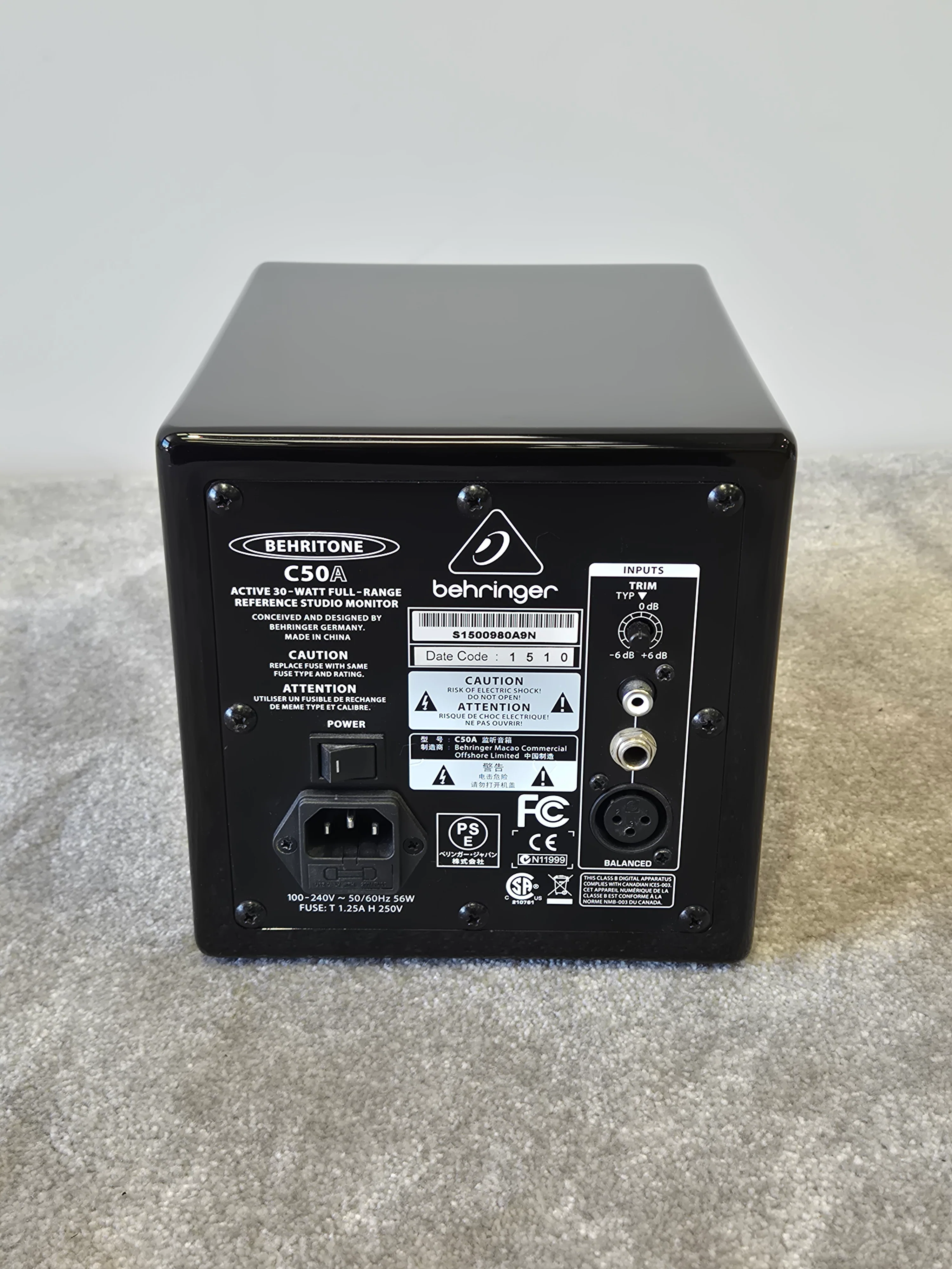 Behringer Behritone C50A - Full-Range Studio Monitor w/ Original Box - Image 4