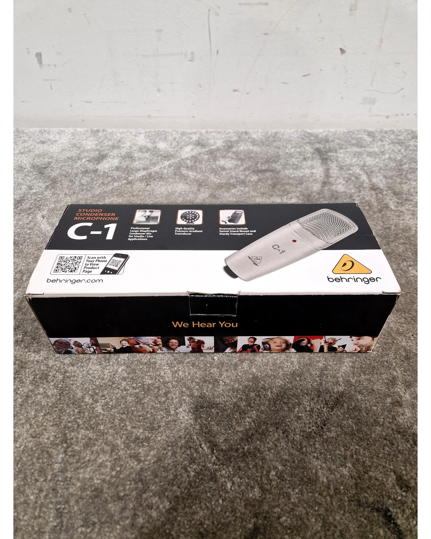 Behringer C-1 - Studio Condenser Microphone - Excellent w/ Hard Case, Original Box & Manuals - Image 15