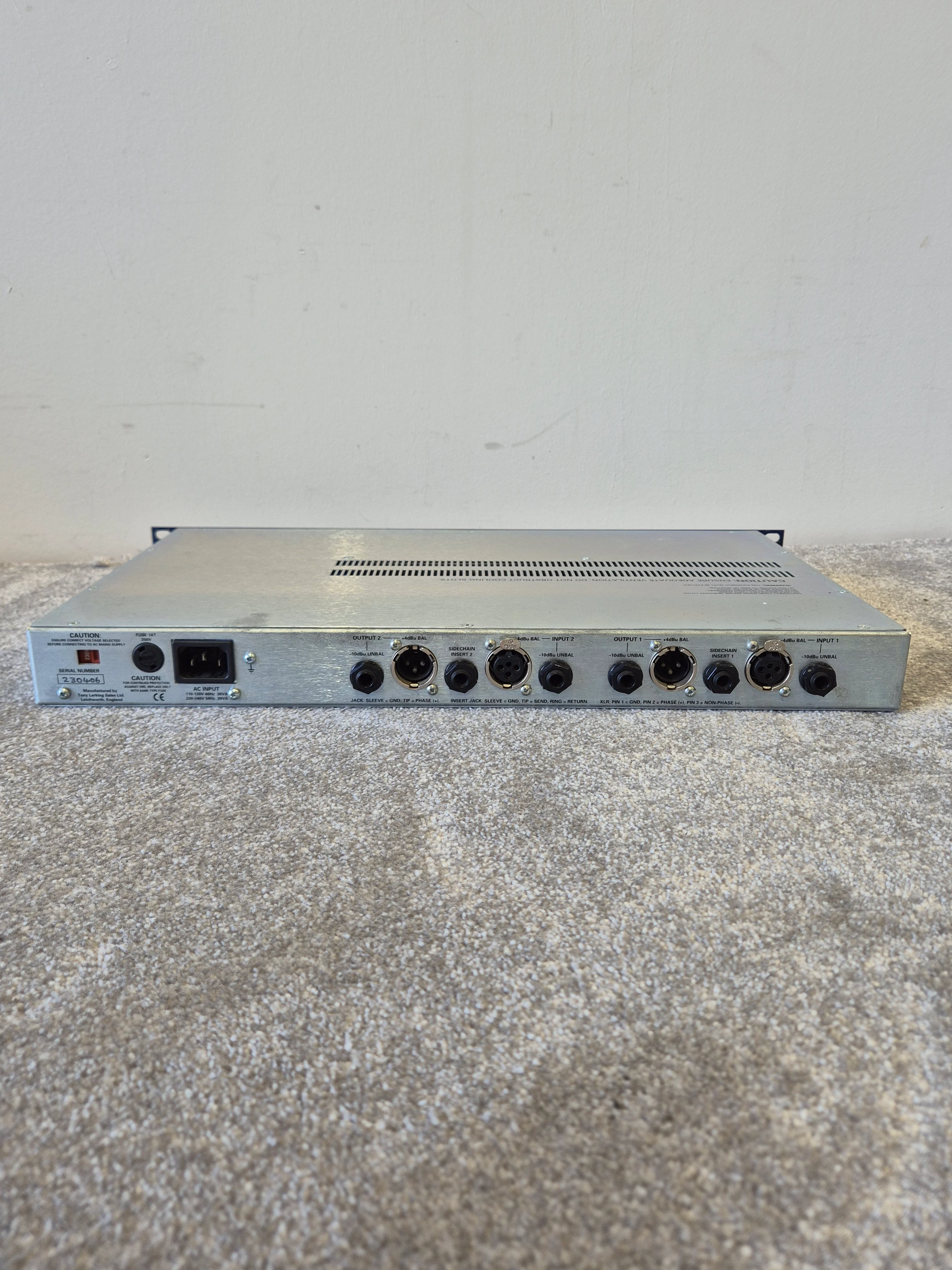 TL Audio C-2021 Valve Compressor - Dual-Channel Compressor - Image 7