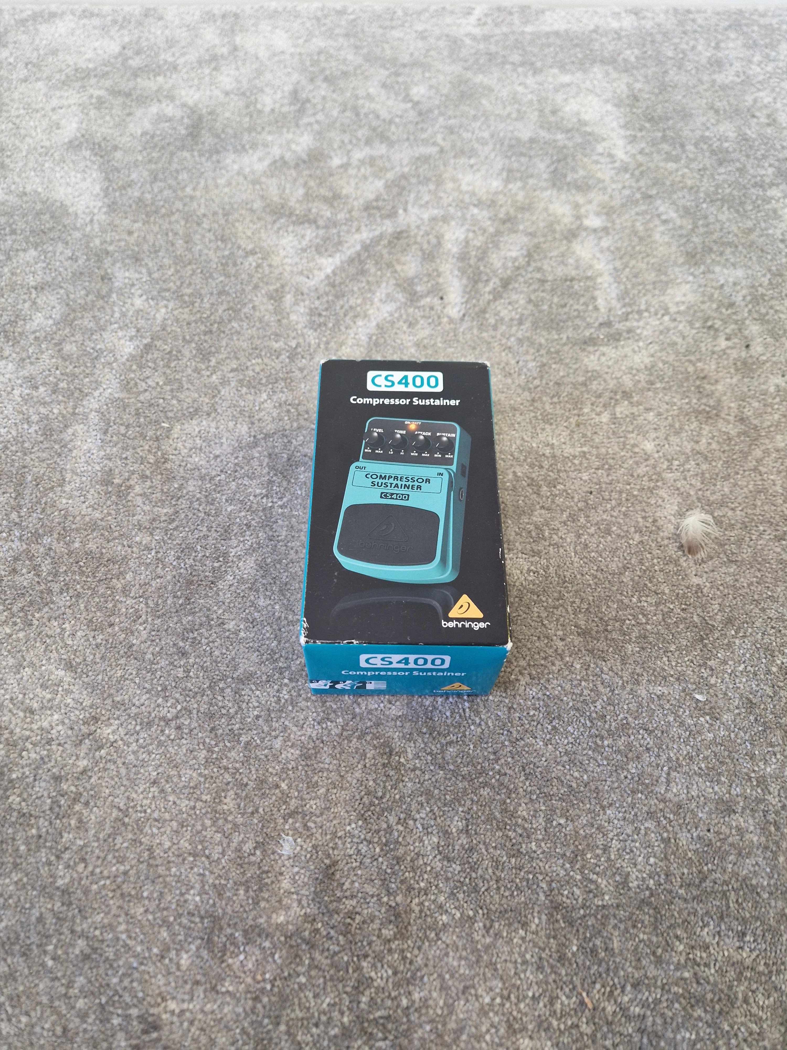 Behringer CS400 Compressor/Sustainer Pedal - Dynamic Control with Tone & Attack - Excellent w/Original Box - Image 2