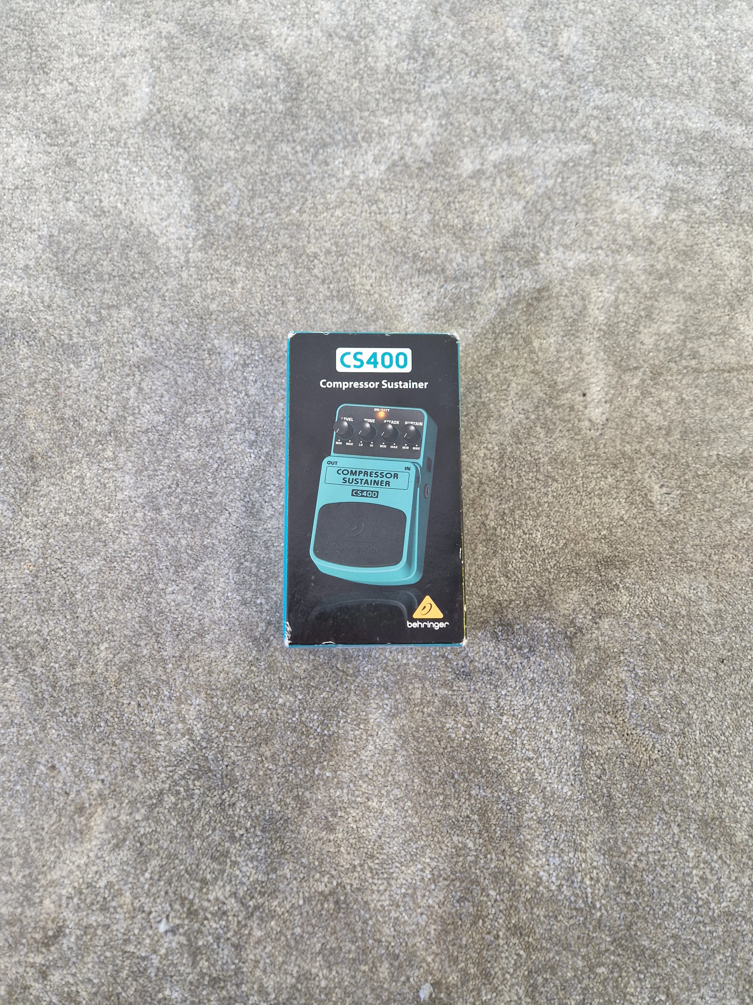 Behringer CS400 Compressor/Sustainer Pedal - Dynamic Control with Tone & Attack - Excellent w/Original Box - Image 5