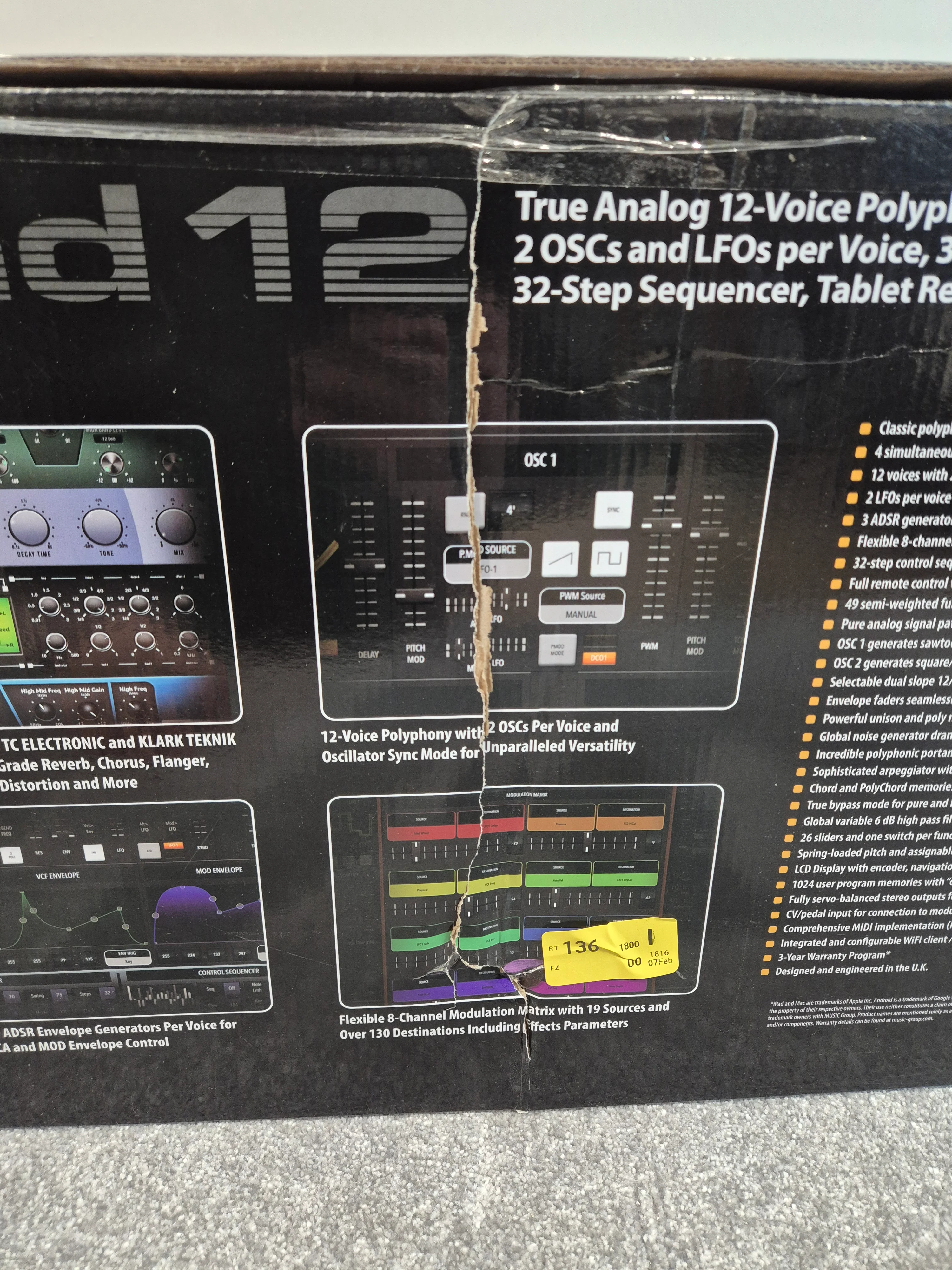 Behringer Deepmind 12 - 49-Key Keyboard Synthesizer - Image 13