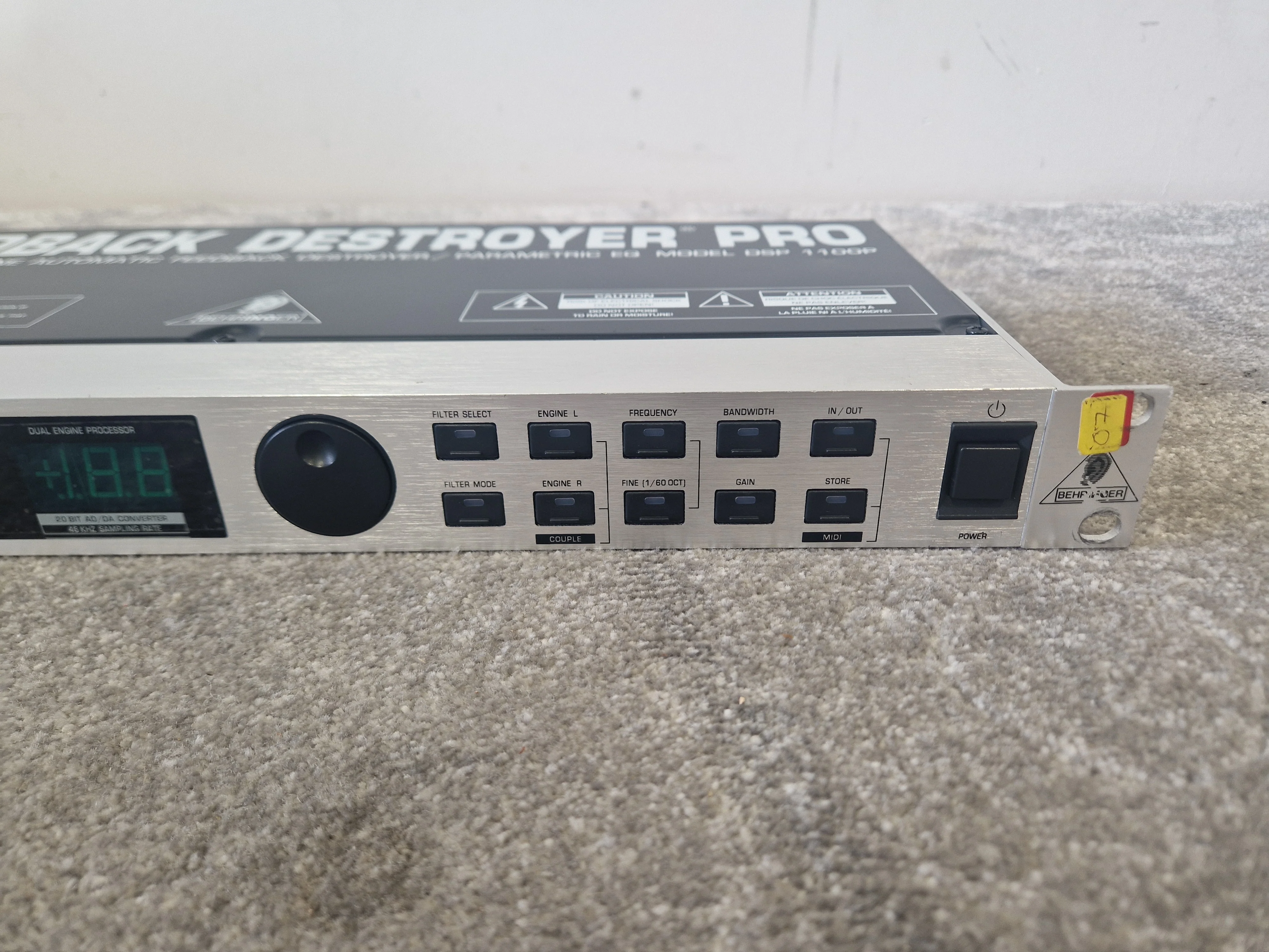 Behringer Feedback Destroyer Pro – Intelligent EQ / Feedback Suppression – Very Good - Image 3