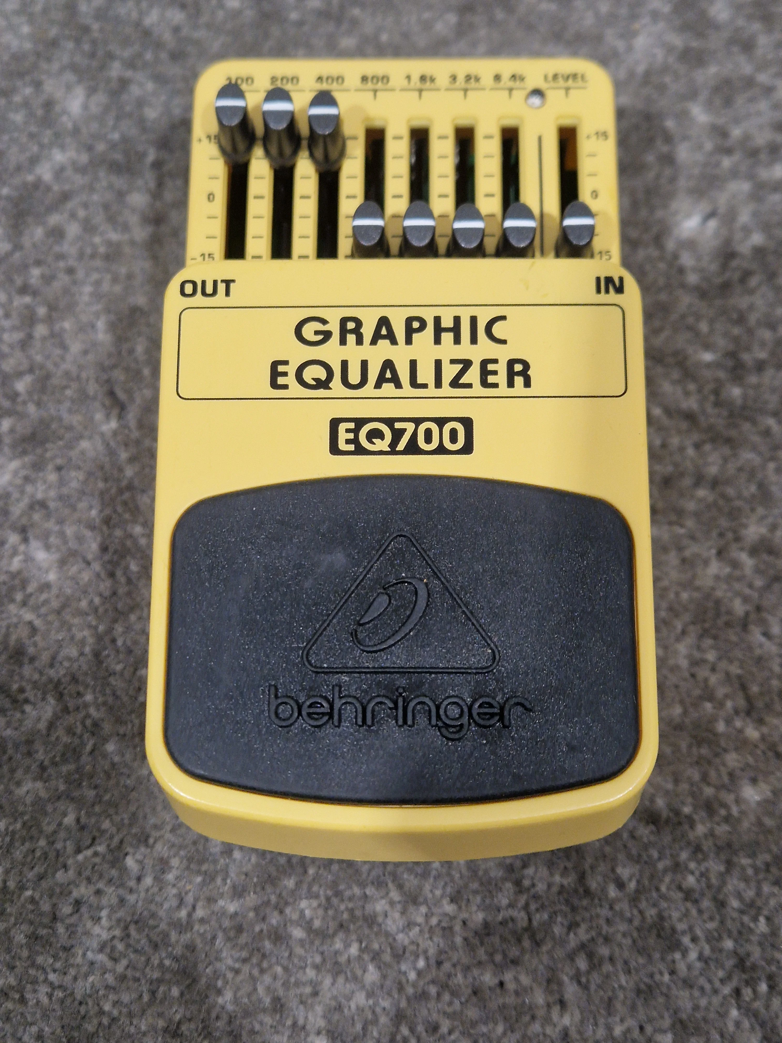 Behringer EQ700 Graphic Eqaulizer Effects Pedal - 7-Band EQ Control - Excellent - Image 3