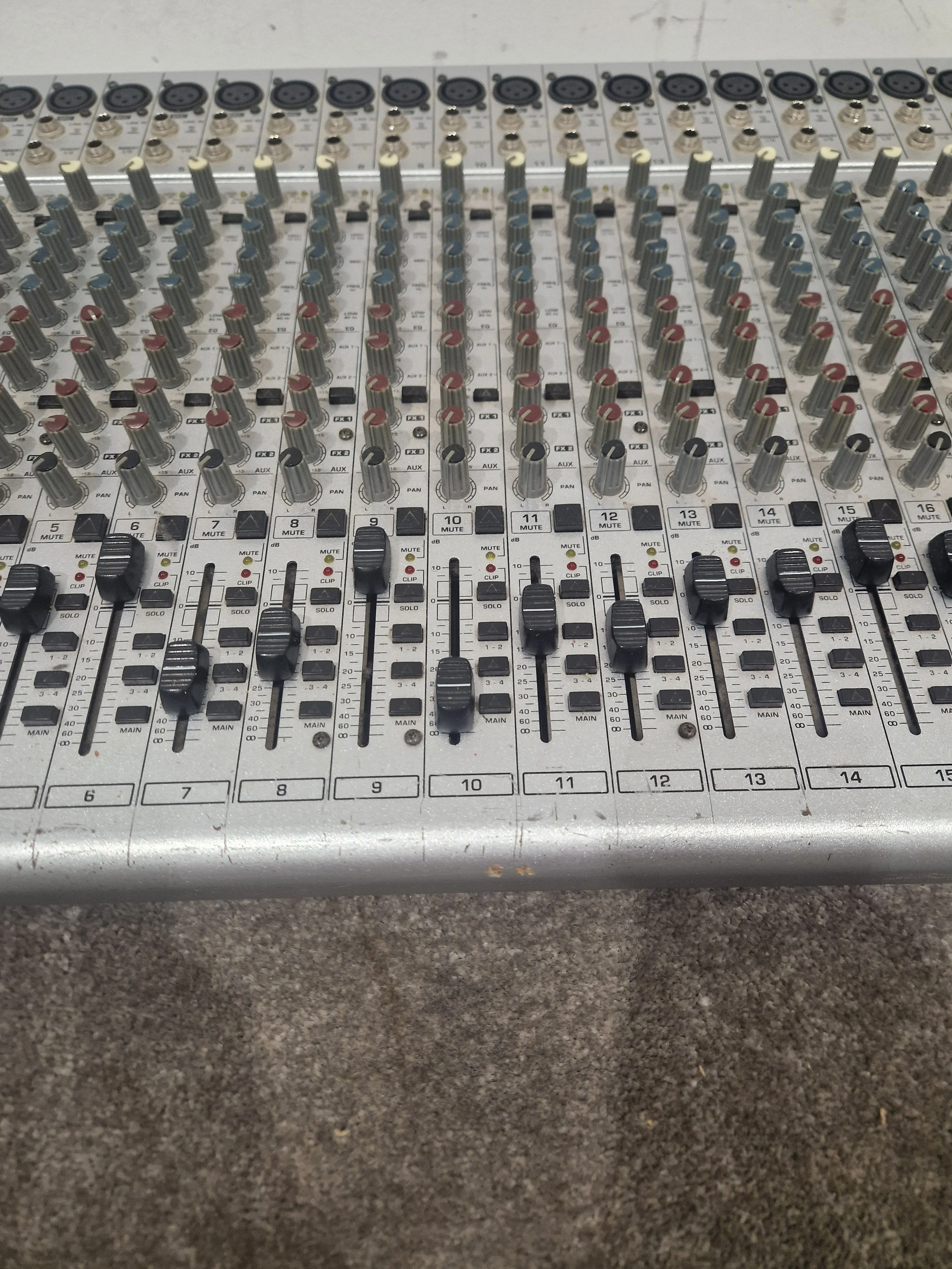 Behringer Eurodesk Sl3242fx-Pro Mixer - Multi-Effects Engine - Very Good w/ Power Cable - Image 14