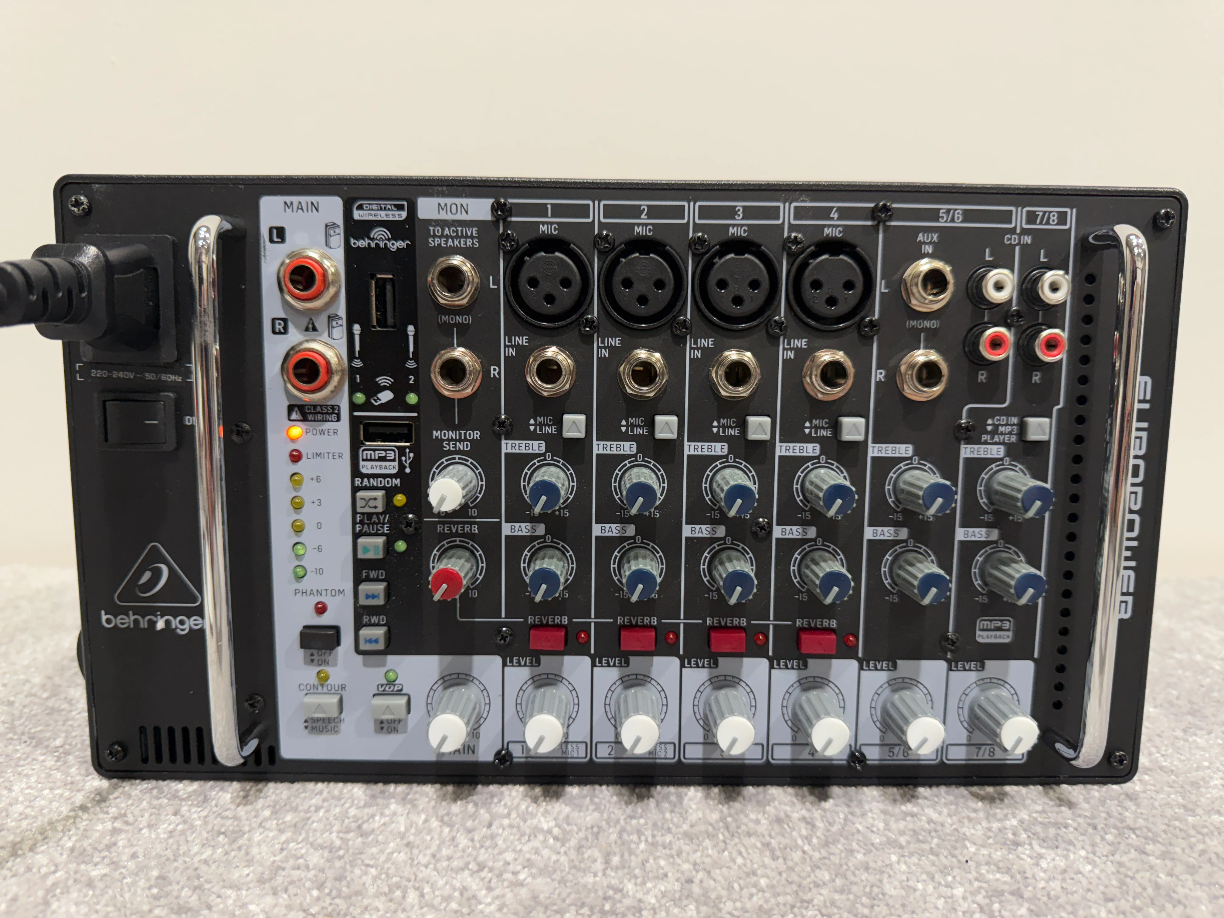 Behringer Europower PMP500 MP3 - 500 Watt Powered Mixer - Image 15