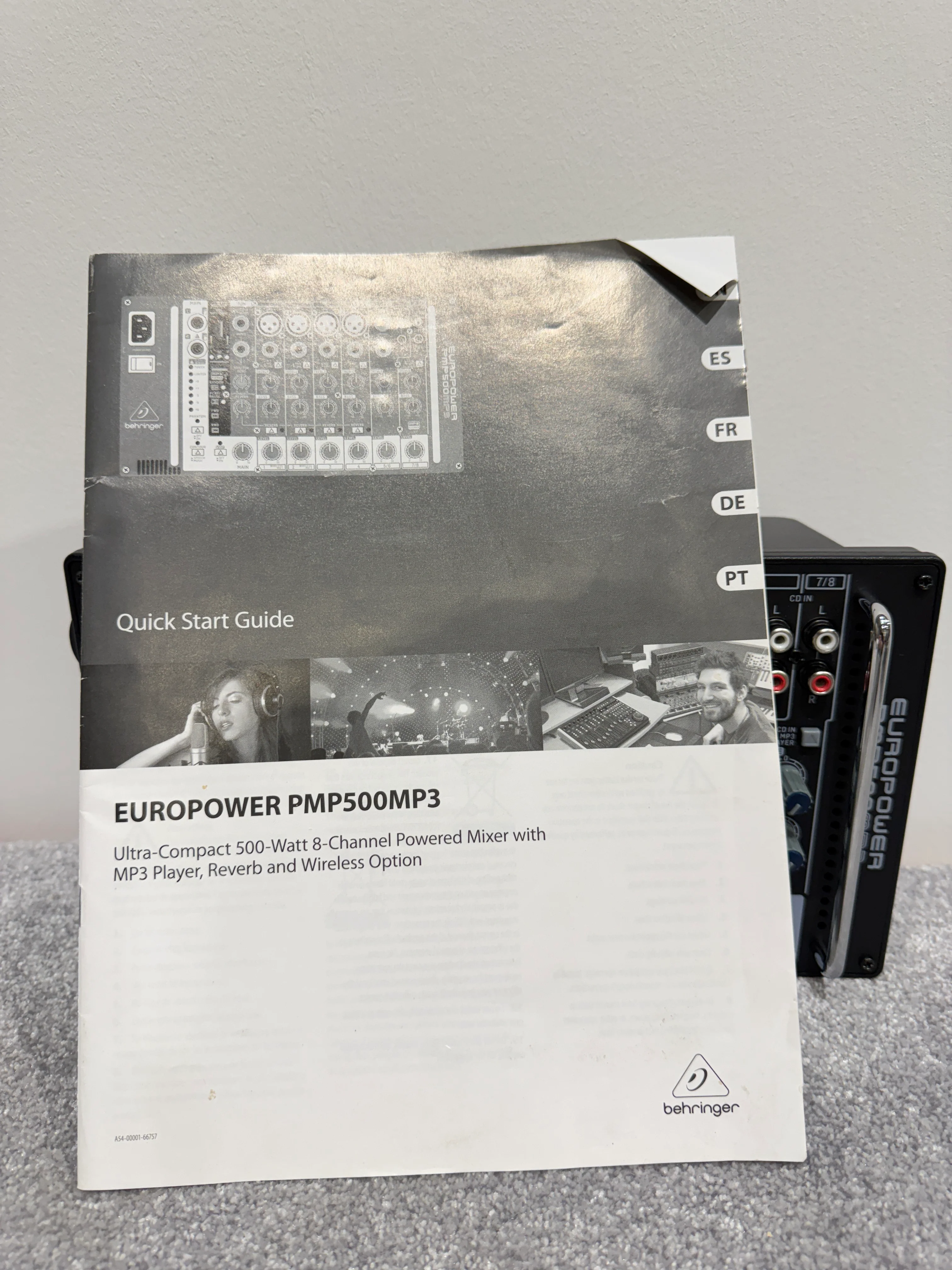 Behringer Europower PMP500 MP3 - 500 Watt Powered Mixer - Image 6