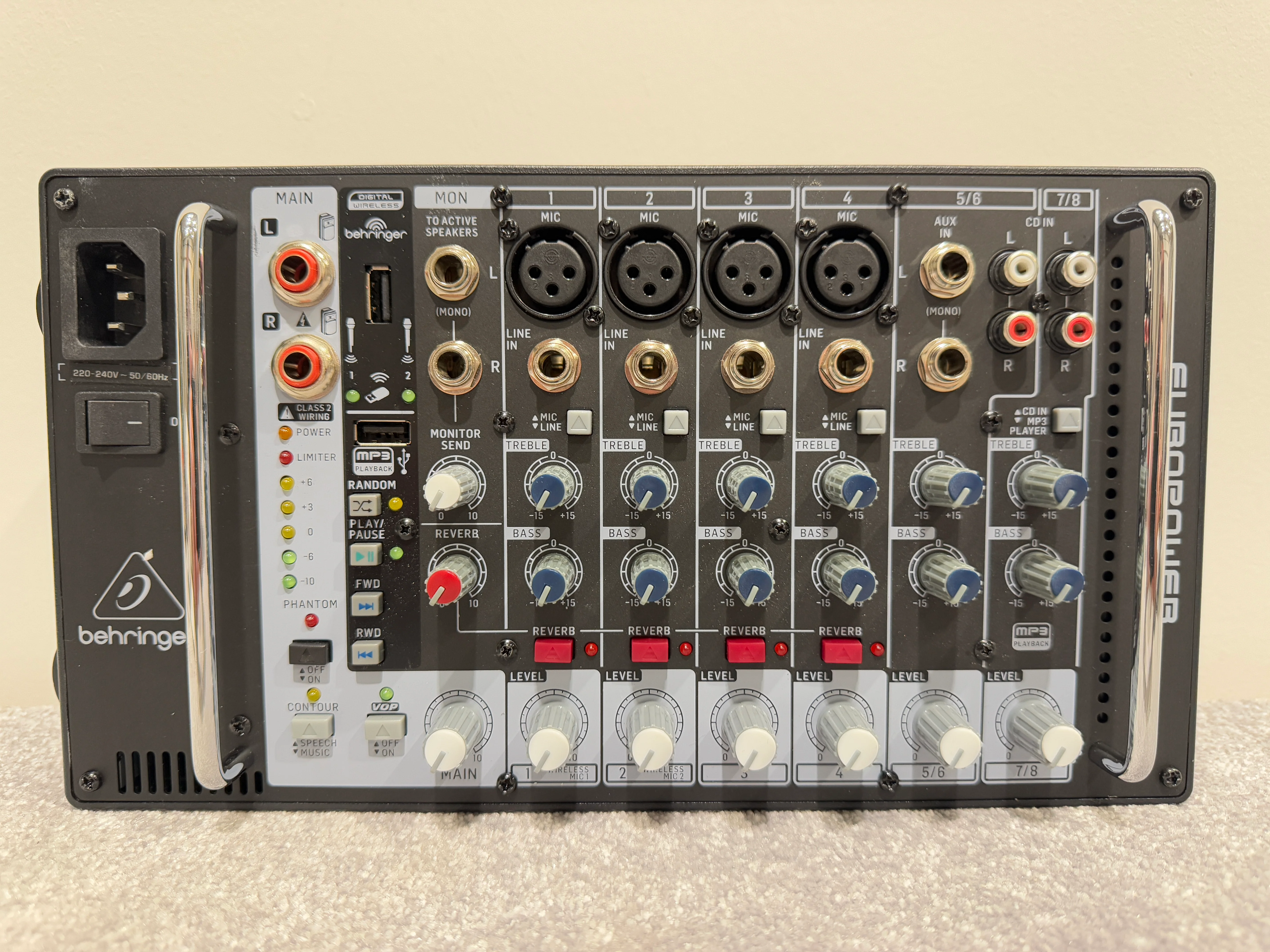 Behringer Europower PMP500 MP3 - 500 Watt Powered Mixer - Image 7