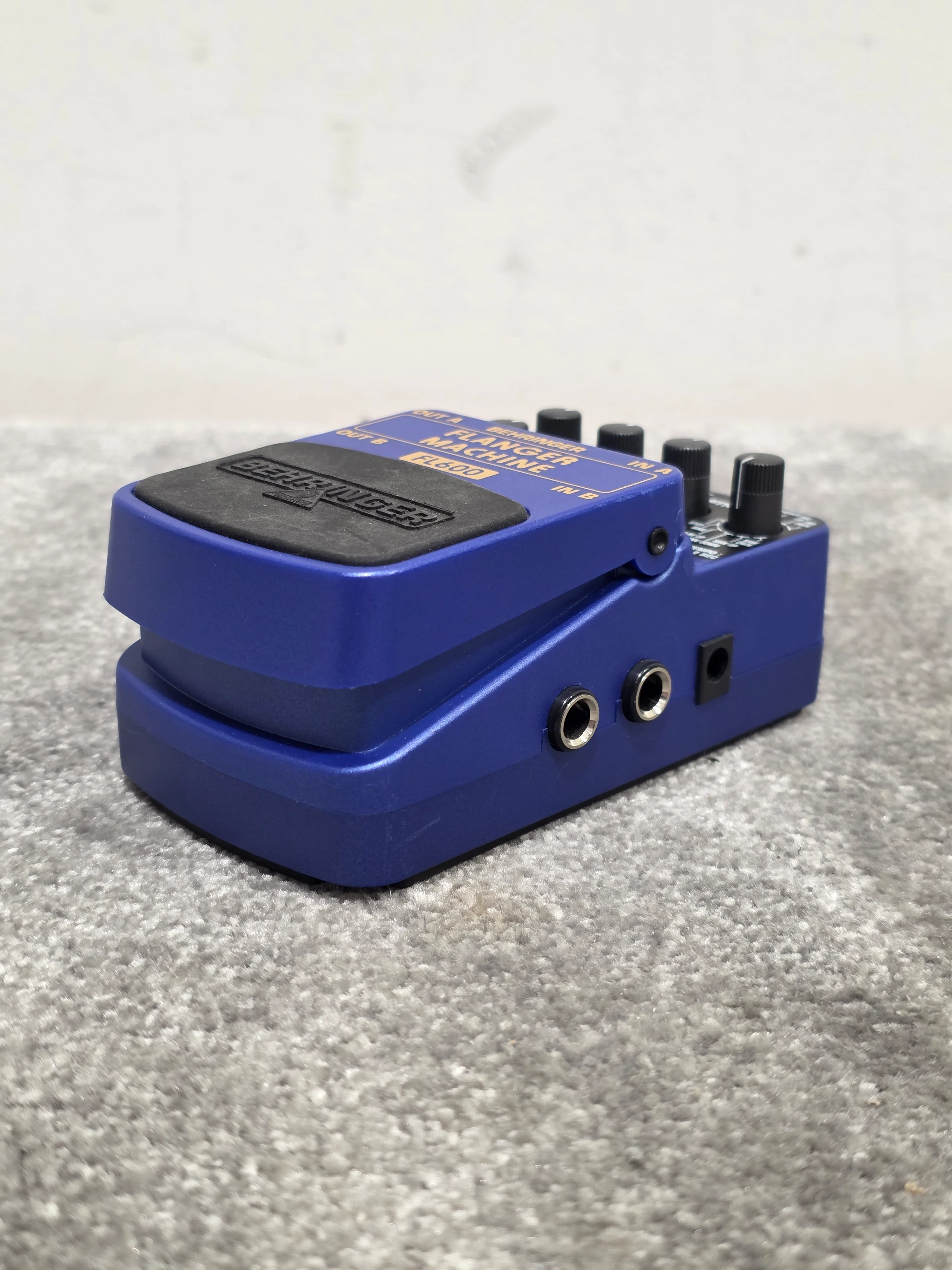 Behringer FL600 - Flanger Machine Effects Pedal - Blue - Good - Image 2
