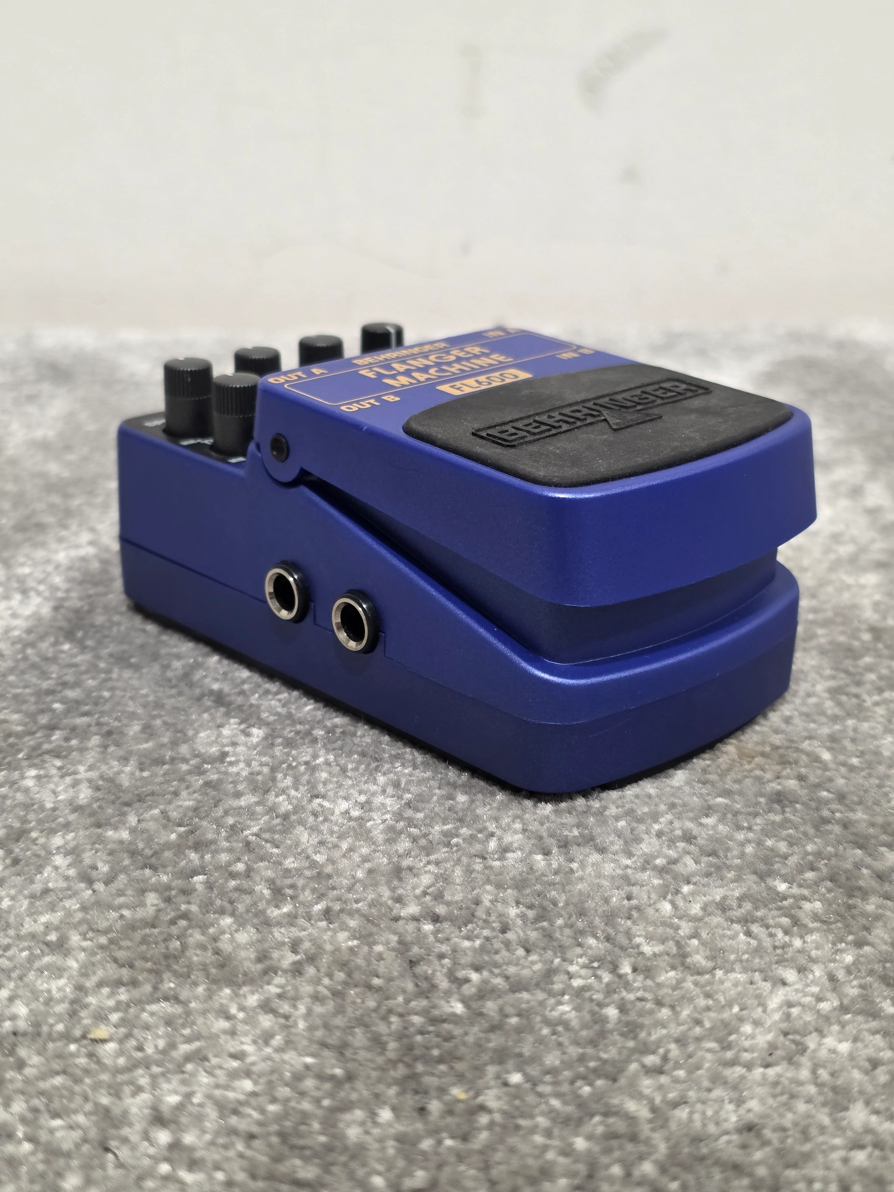 Behringer FL600 - Flanger Machine Effects Pedal - Blue - Good - Image 5