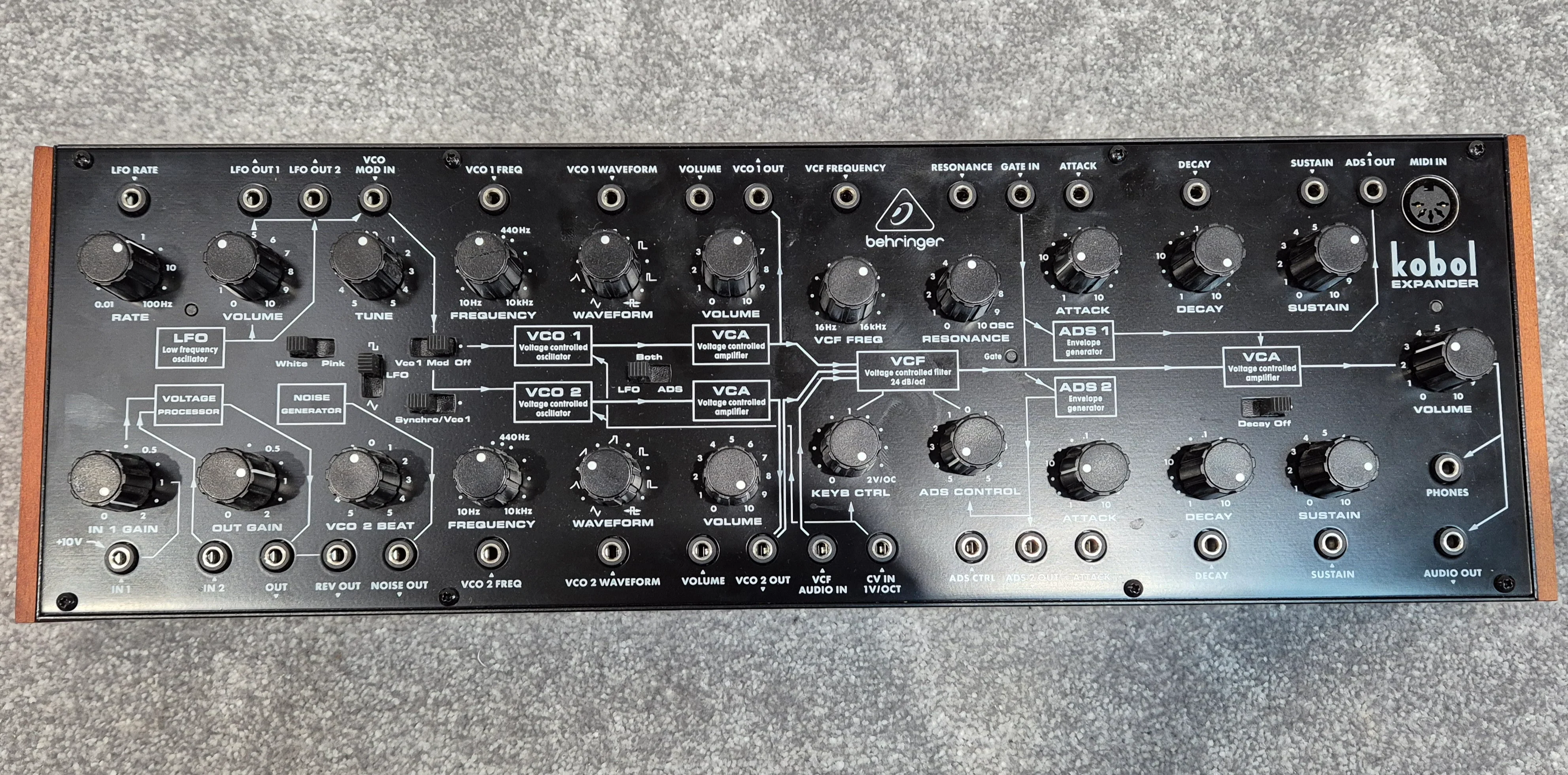 Behringer Kobol Expander - Semi-Modular Analog Synthesizer - Original Box - Image 2