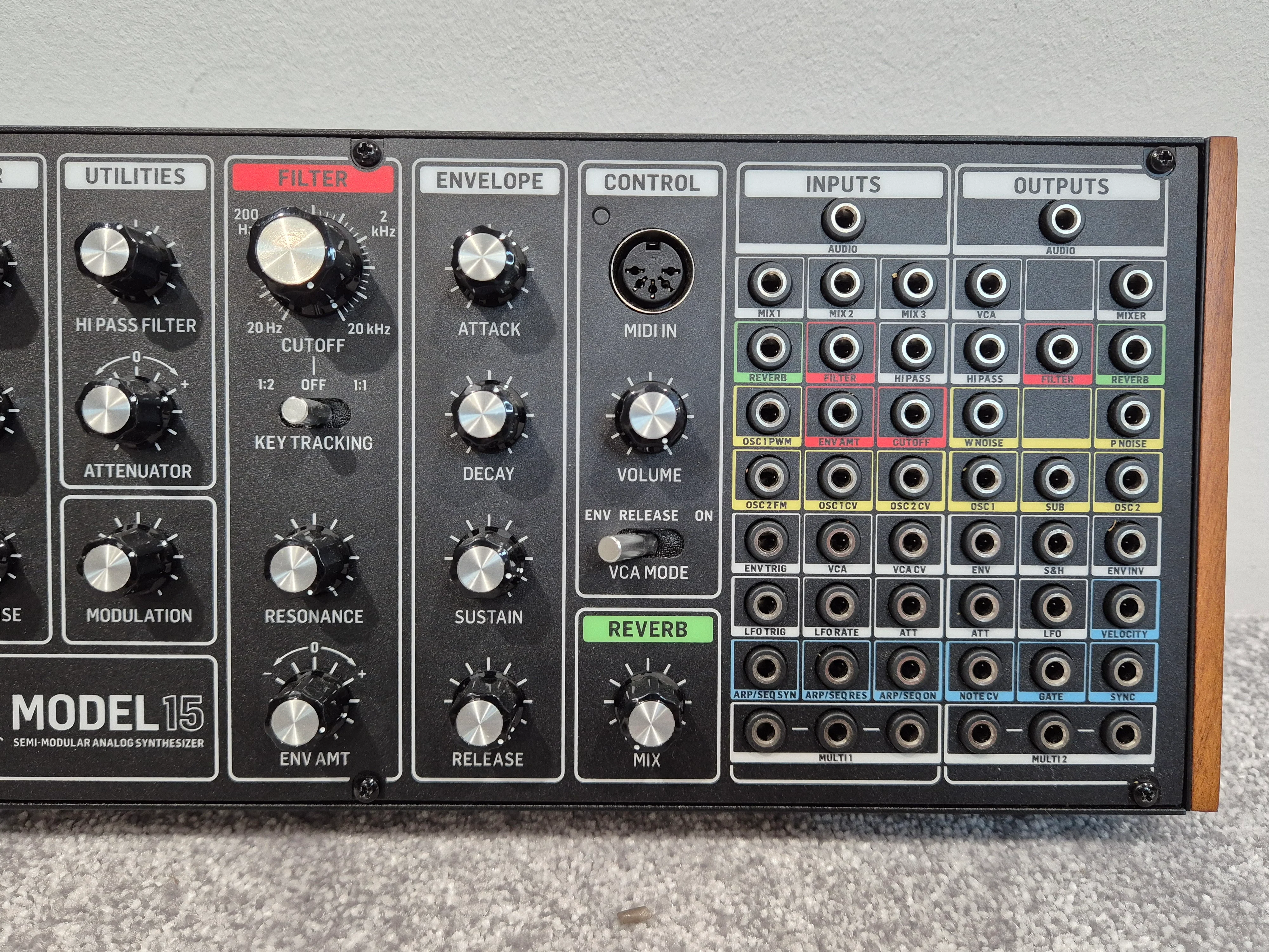 Behringer Model 15 - Semi-Modular Analog Synthesizer (Spares or Repairs) - Image 2