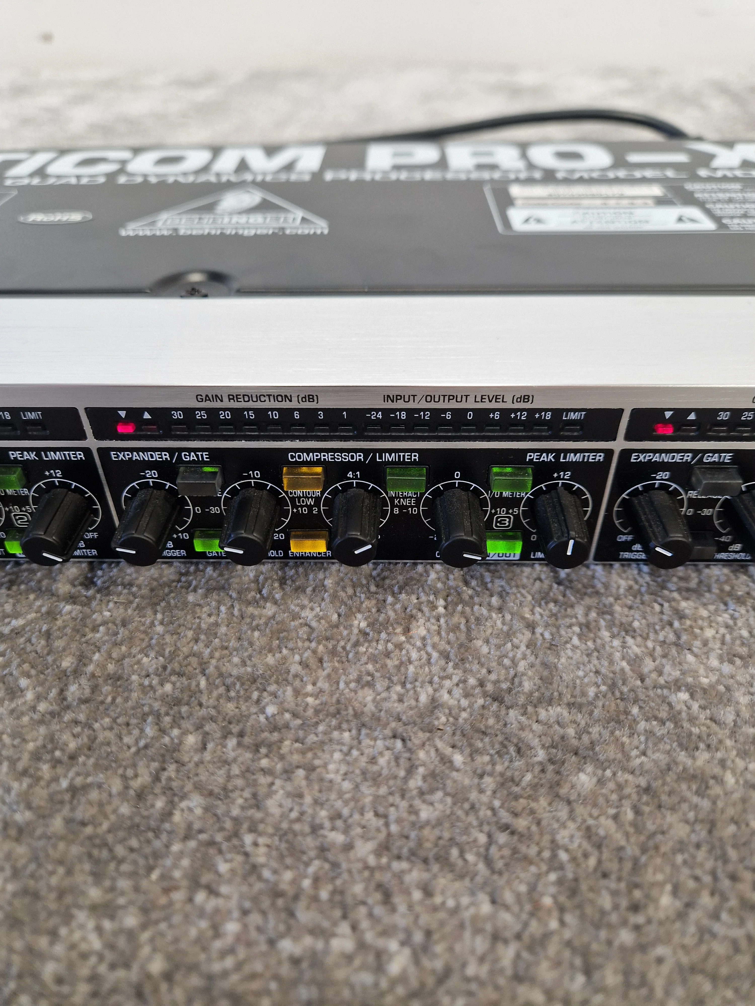 Behringer Multicom PRO-XL Processor MDX4600 - Dynamic Range Processor - Excellent - Image 9