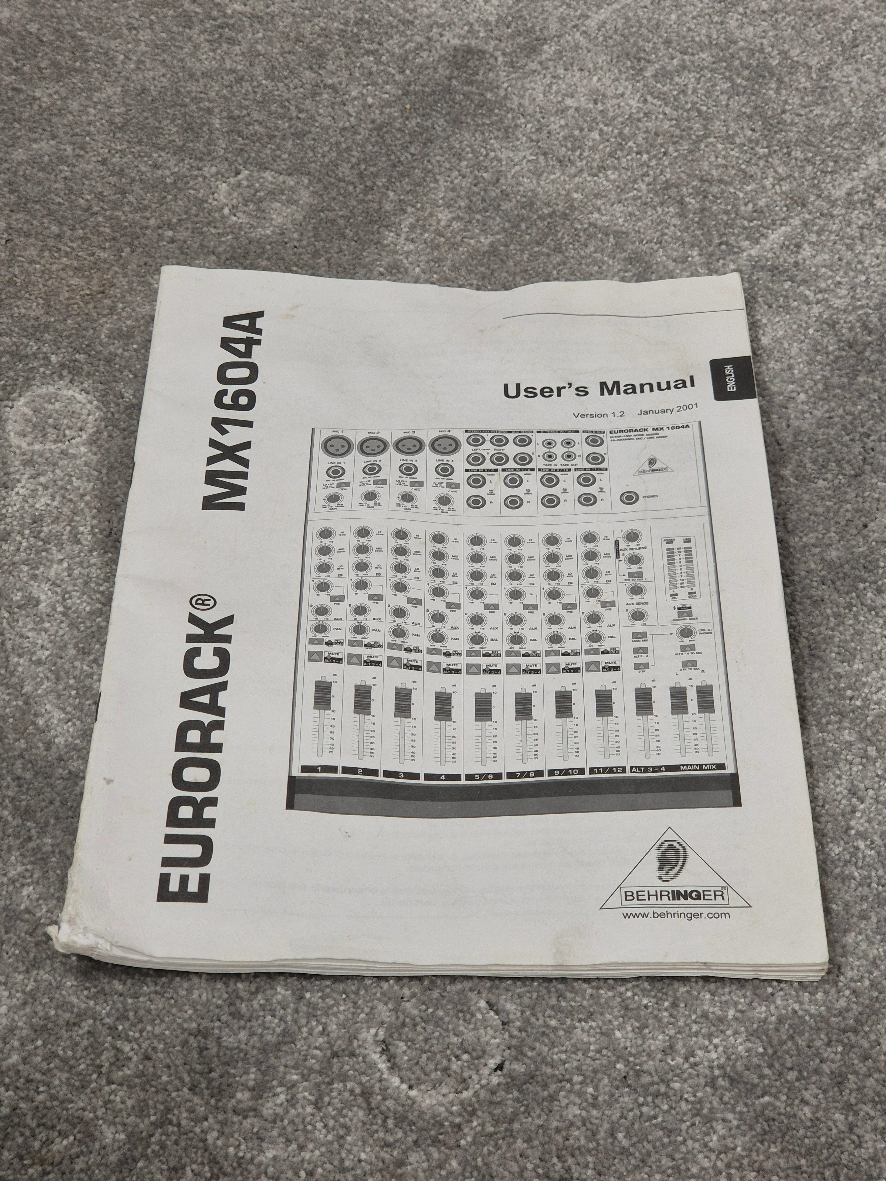 Behringer Eurorack MX1604A - 16-Channel Mixer - Excellent - Image 17