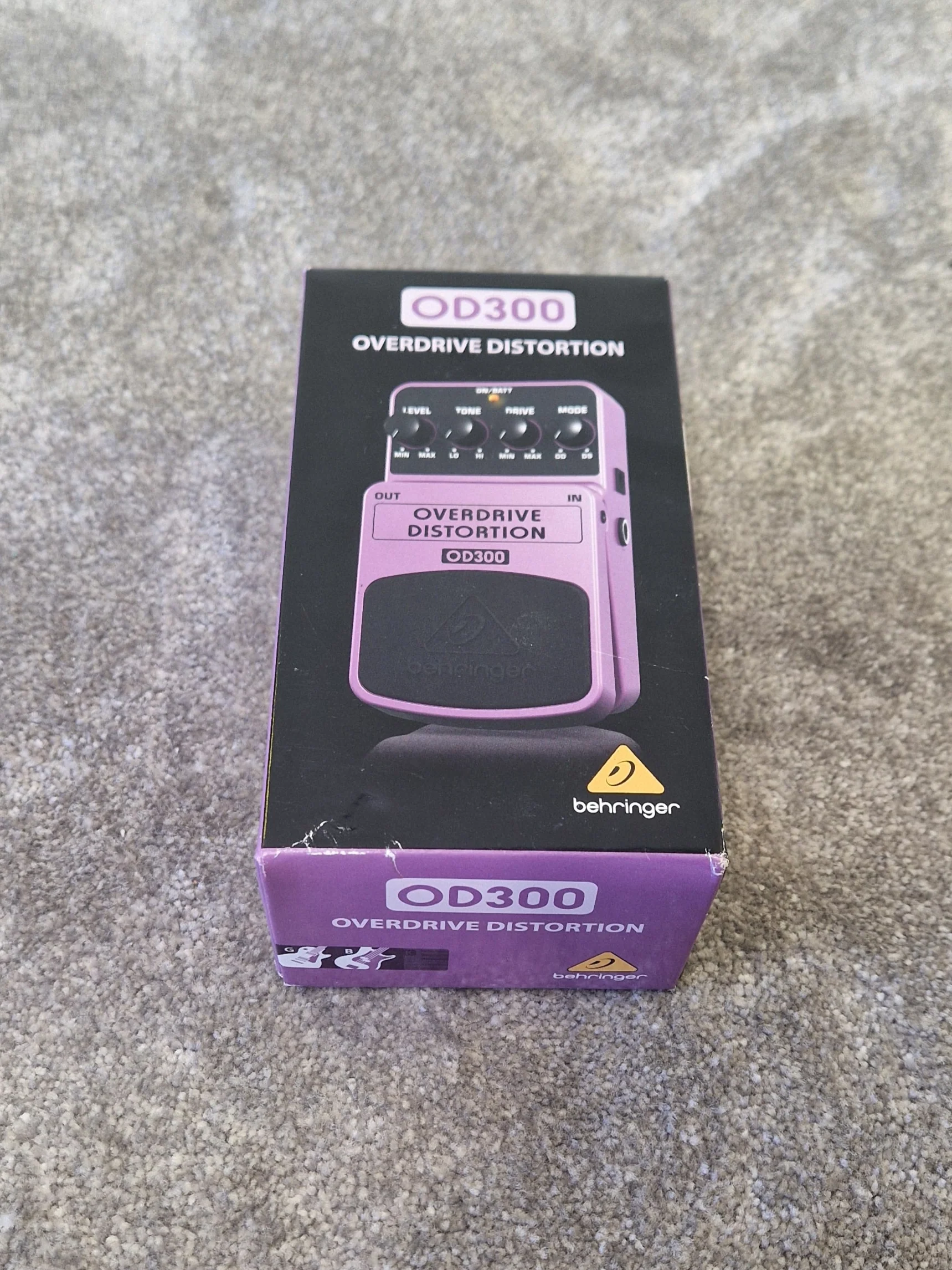 Behringer OD300 - Overdrive/Distortion Pedal - 2-Mode FX with Blend Control - Excellent - Image 2