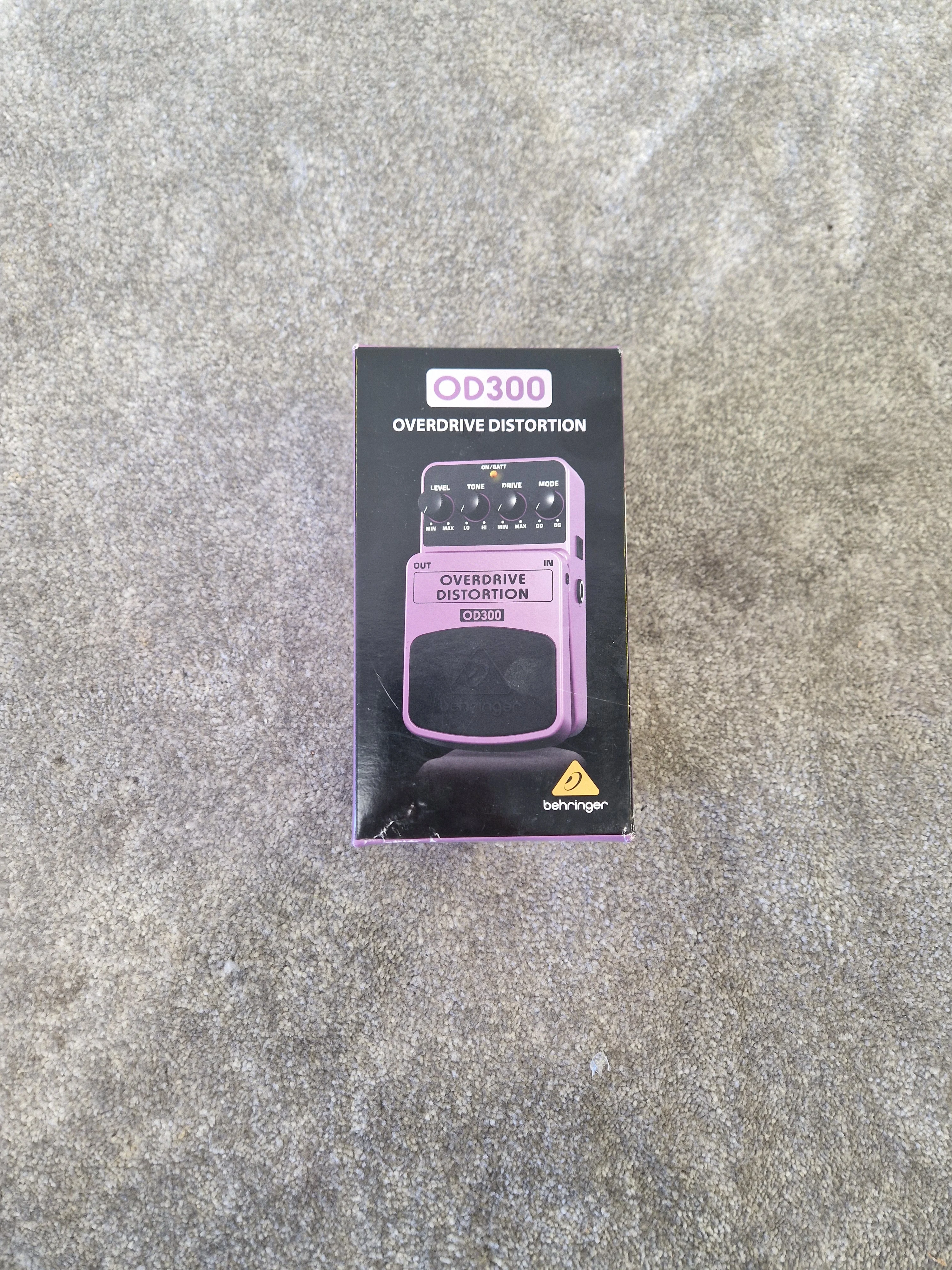Behringer OD300 - Overdrive/Distortion Pedal - 2-Mode FX with Blend Control - Excellent - Image 6