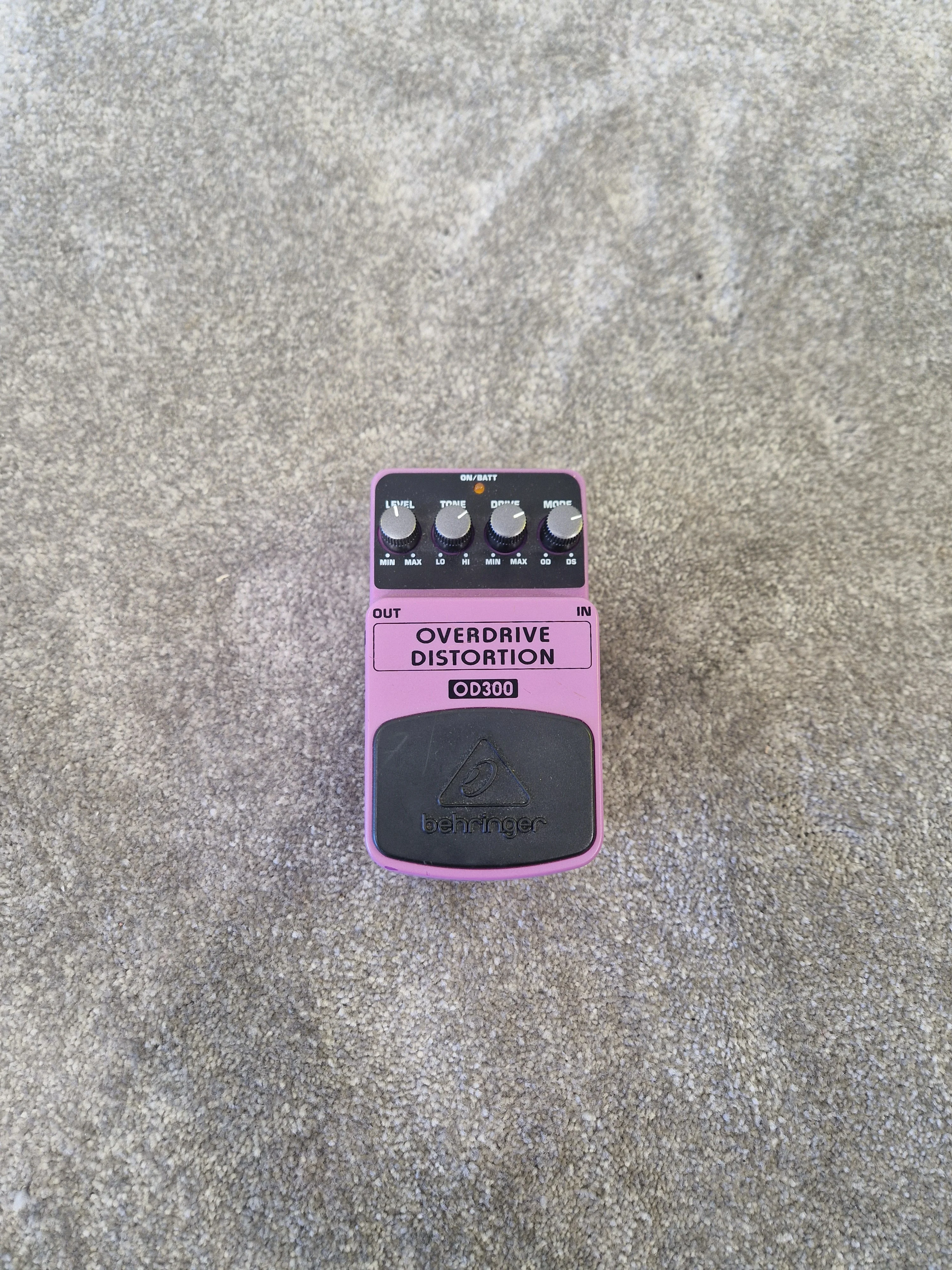 Behringer OD300 - Overdrive/Distortion Pedal - 2-Mode FX with Blend Control - Excellent - Image 7