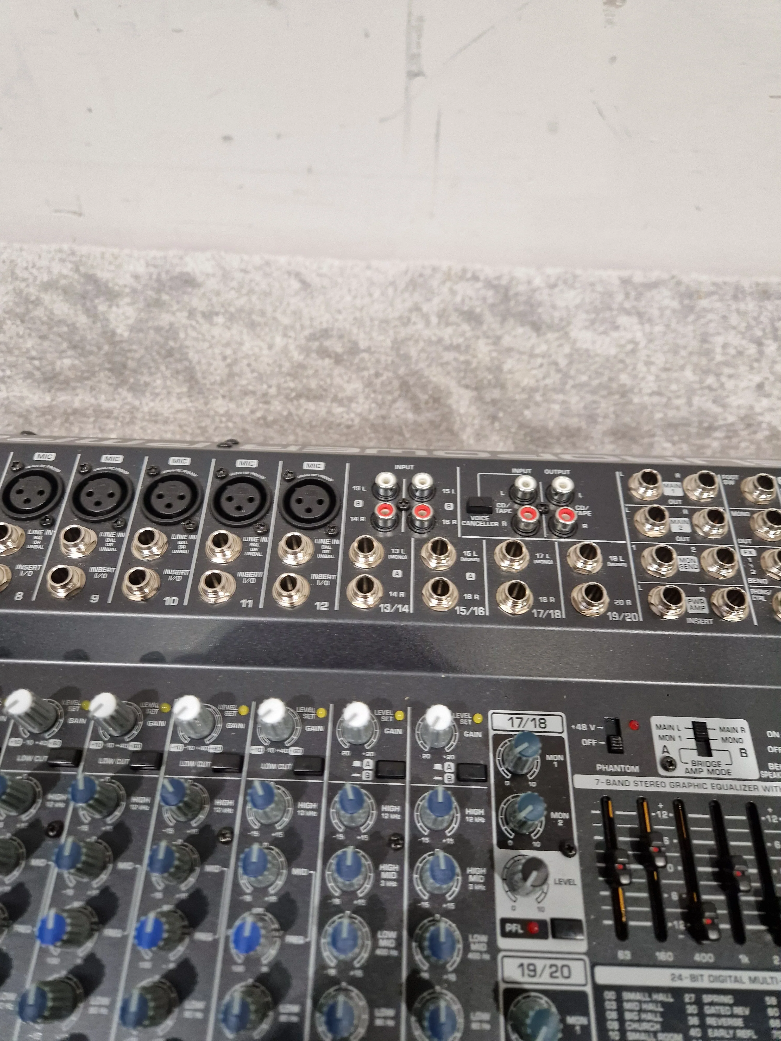 Behringer PMP6000 - 1600W Powered Mixer - Excellent w/ Power Supply - Image 11