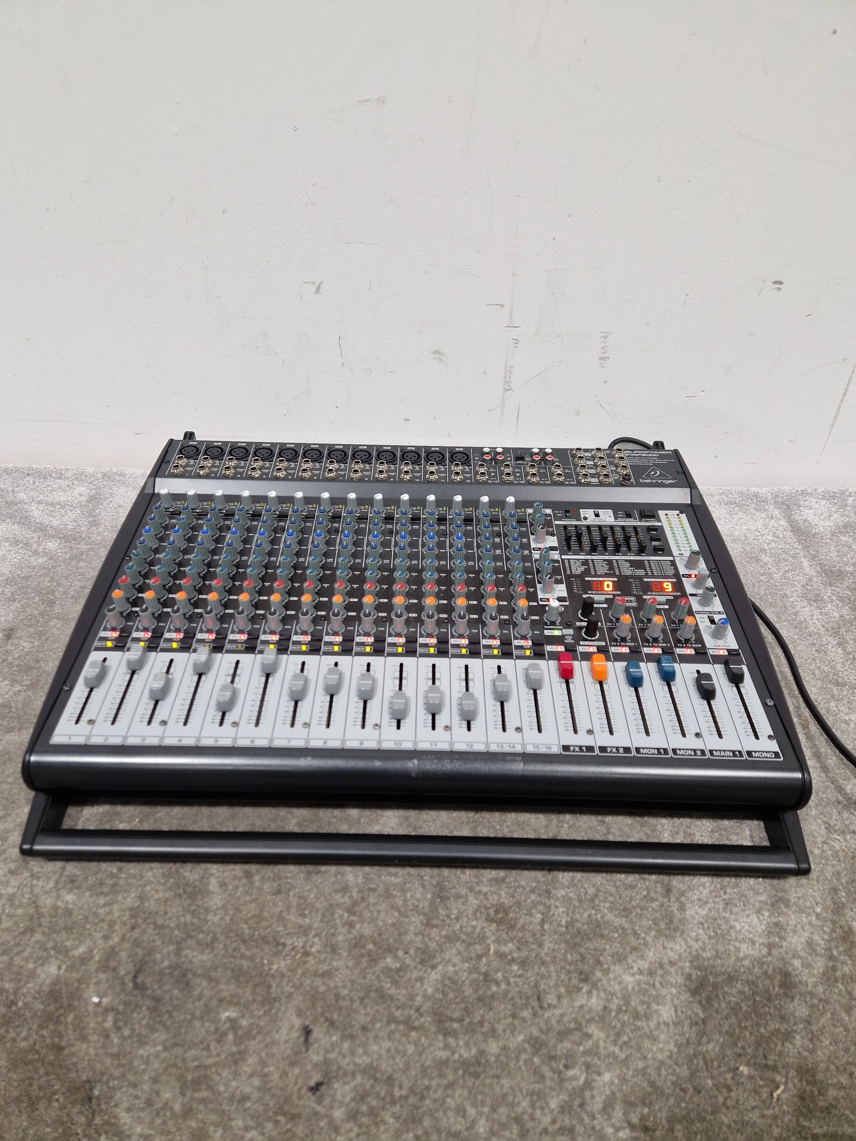 Behringer PMP6000 - 1600W Powered Mixer - Excellent w/ Power Supply - Image 17