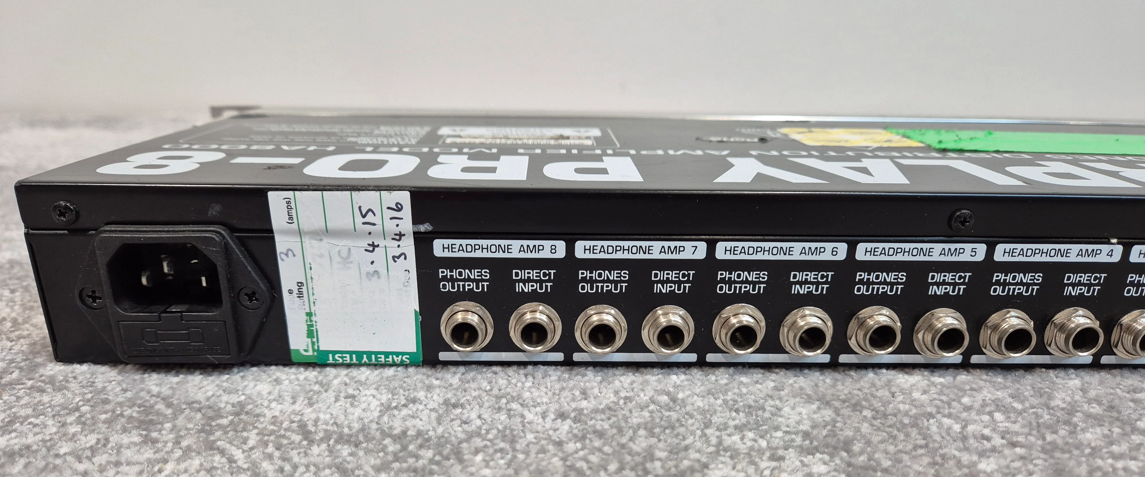 Behringer Powerplay Pro 8 - 8-Channel Headphone Amplifier - Image 6