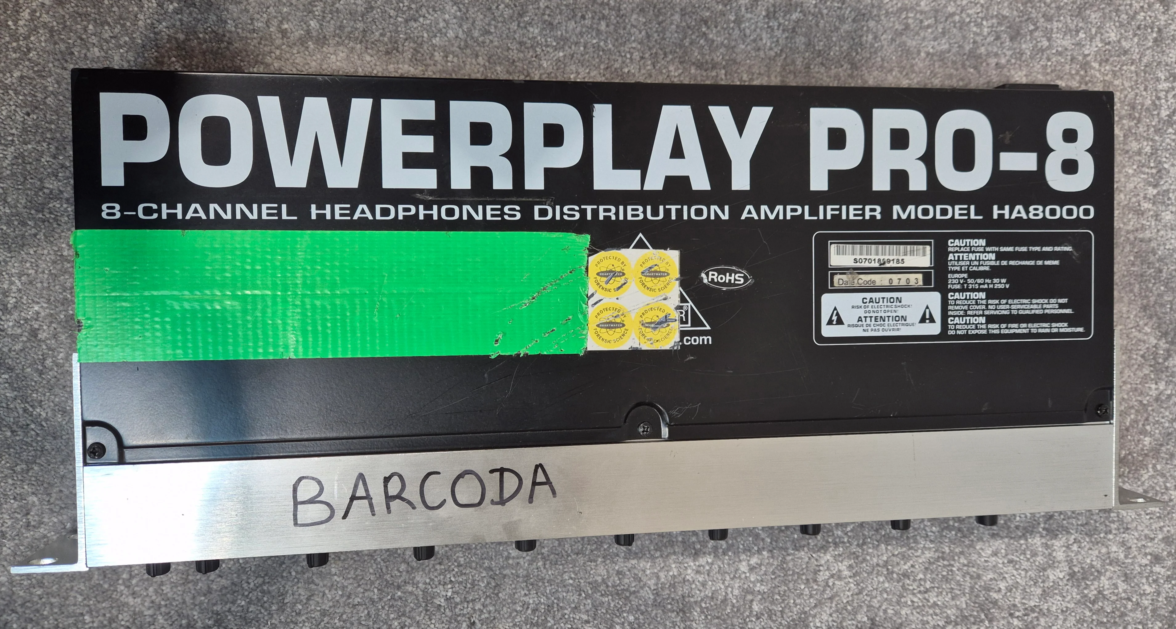 Behringer Powerplay Pro 8 - 8-Channel Headphone Amplifier - Image 7