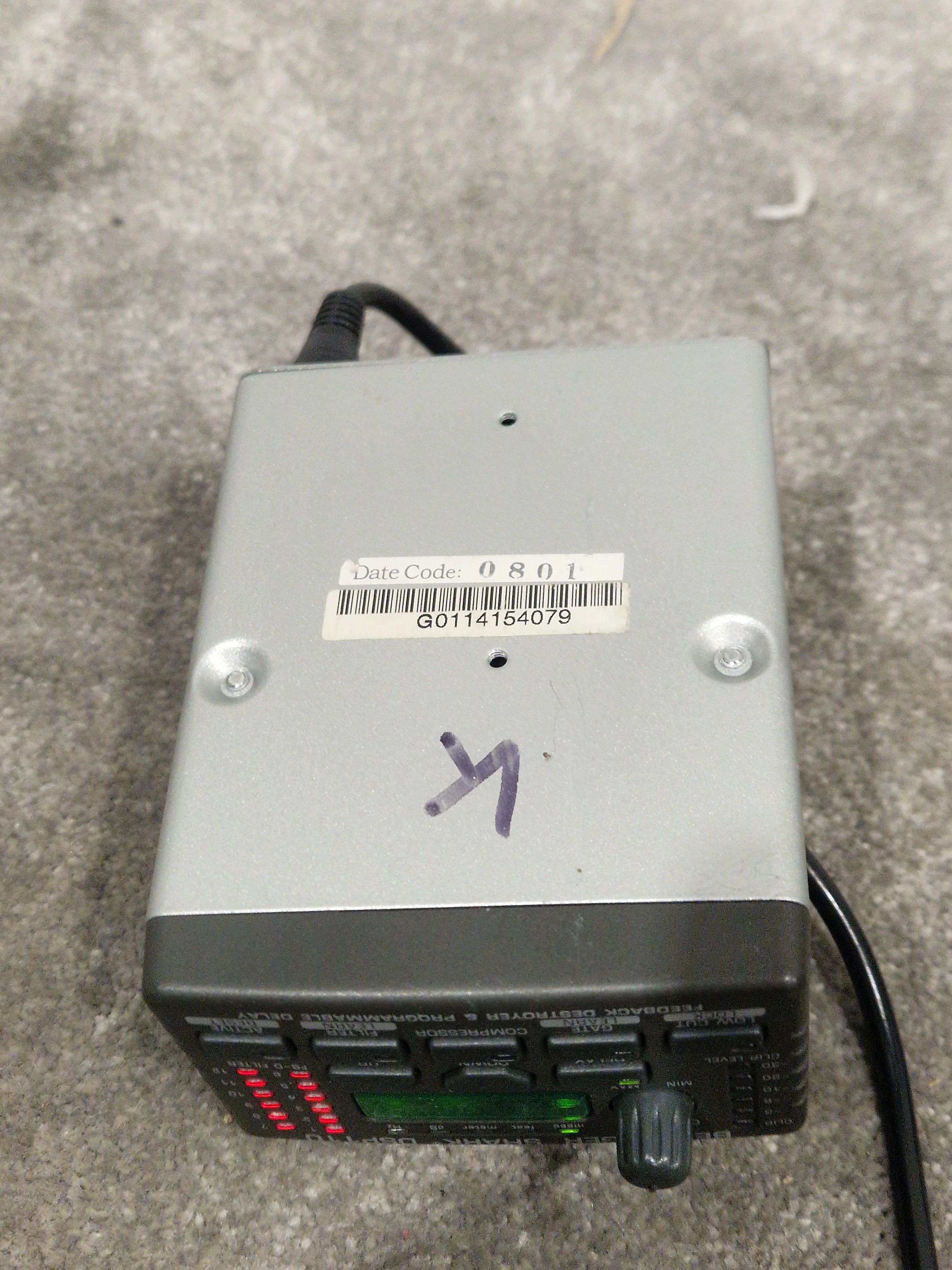 Behringer Shark DSP110 Audio Processor - Feedback Destroyer - Excellent w/ Original Box & Power Supply - Image 6