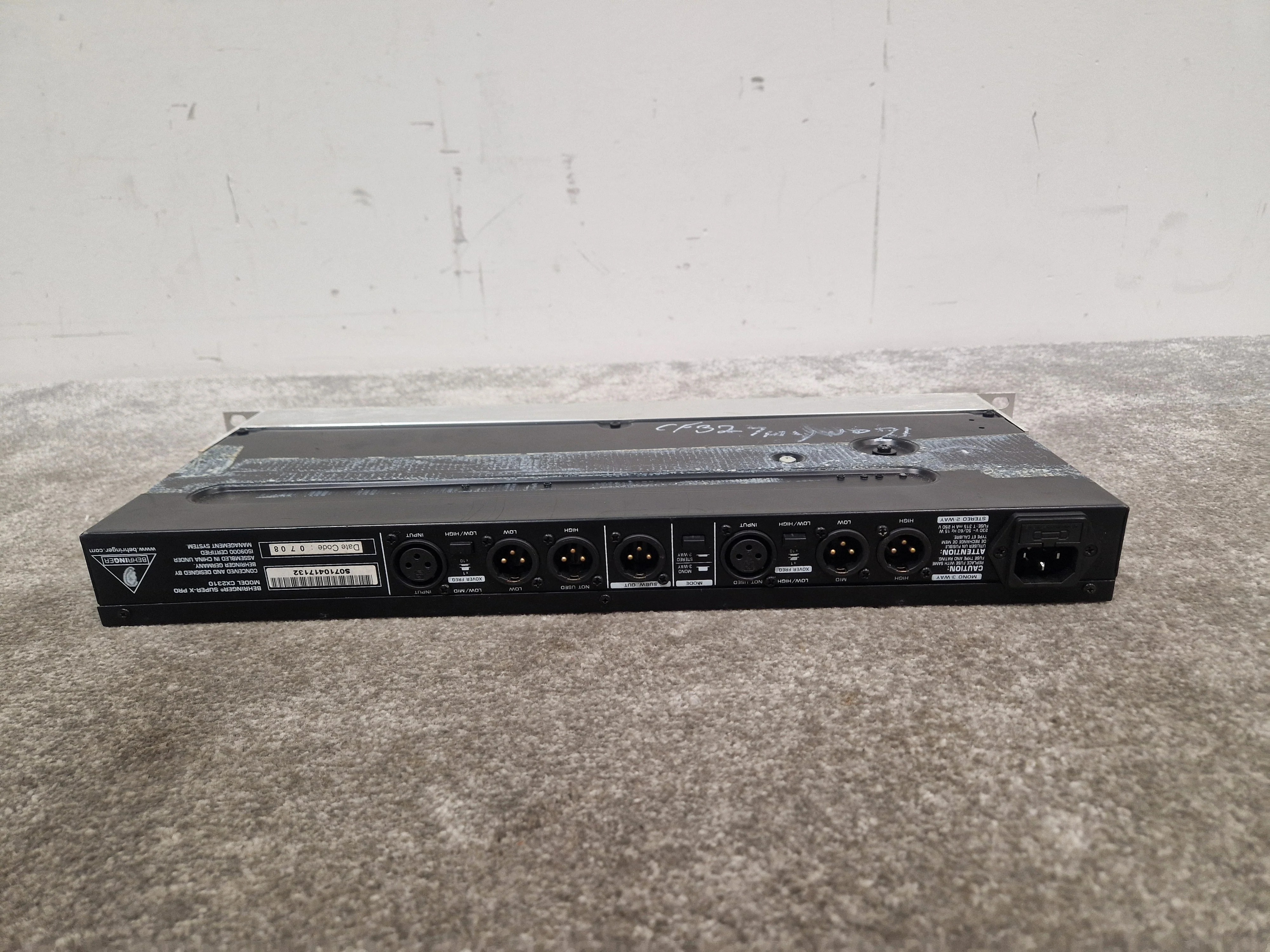 Behringer Super X Pro CX2310 R - Stereo 2-Way Crossover - Partially Working w/ Power Supply - Image 13