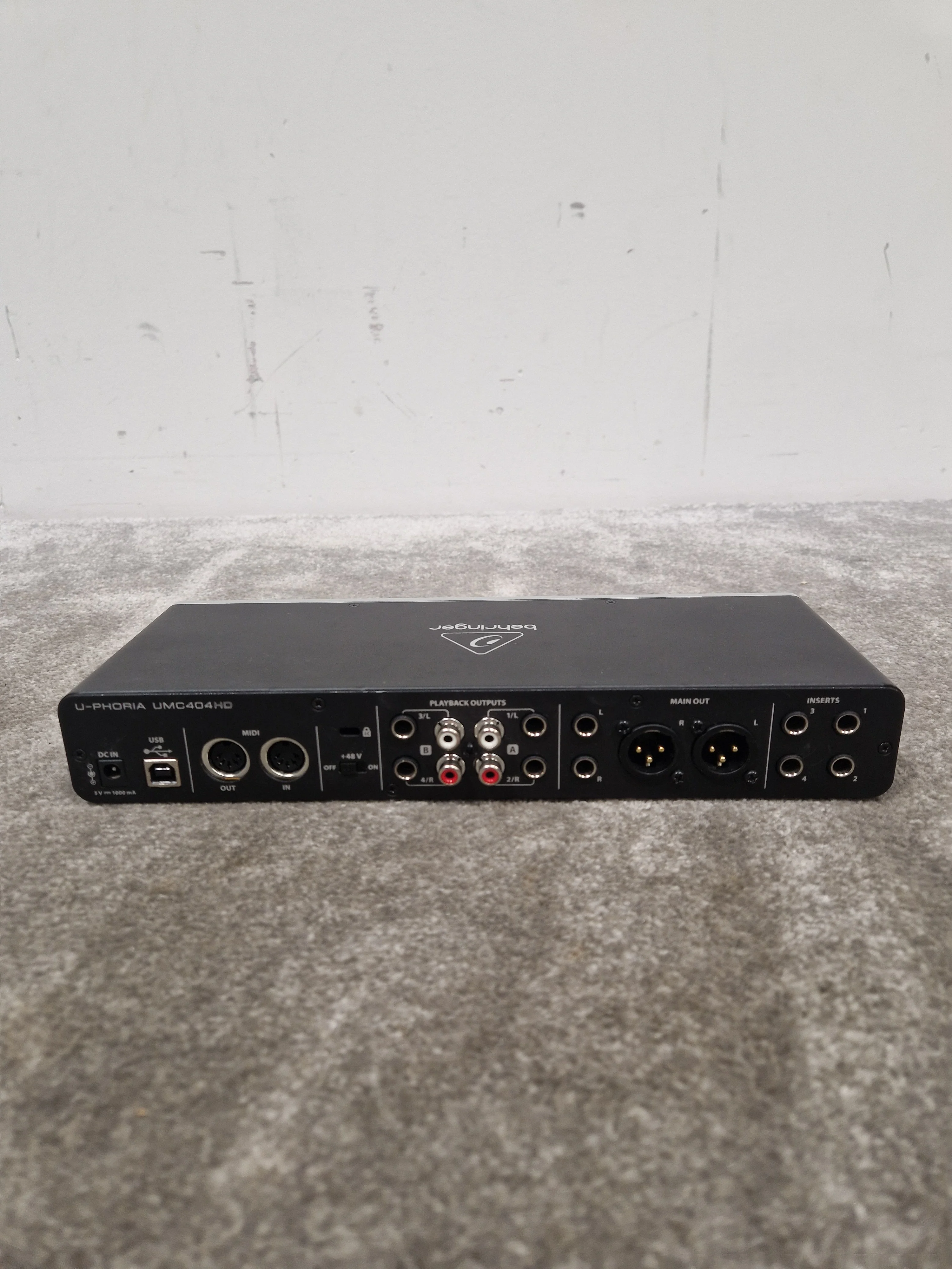 Behringer U Phoria UMC404HD Audio Interface - 4-in/4-out USB - Excellent w/ Original Box & Power Supply - Image 5