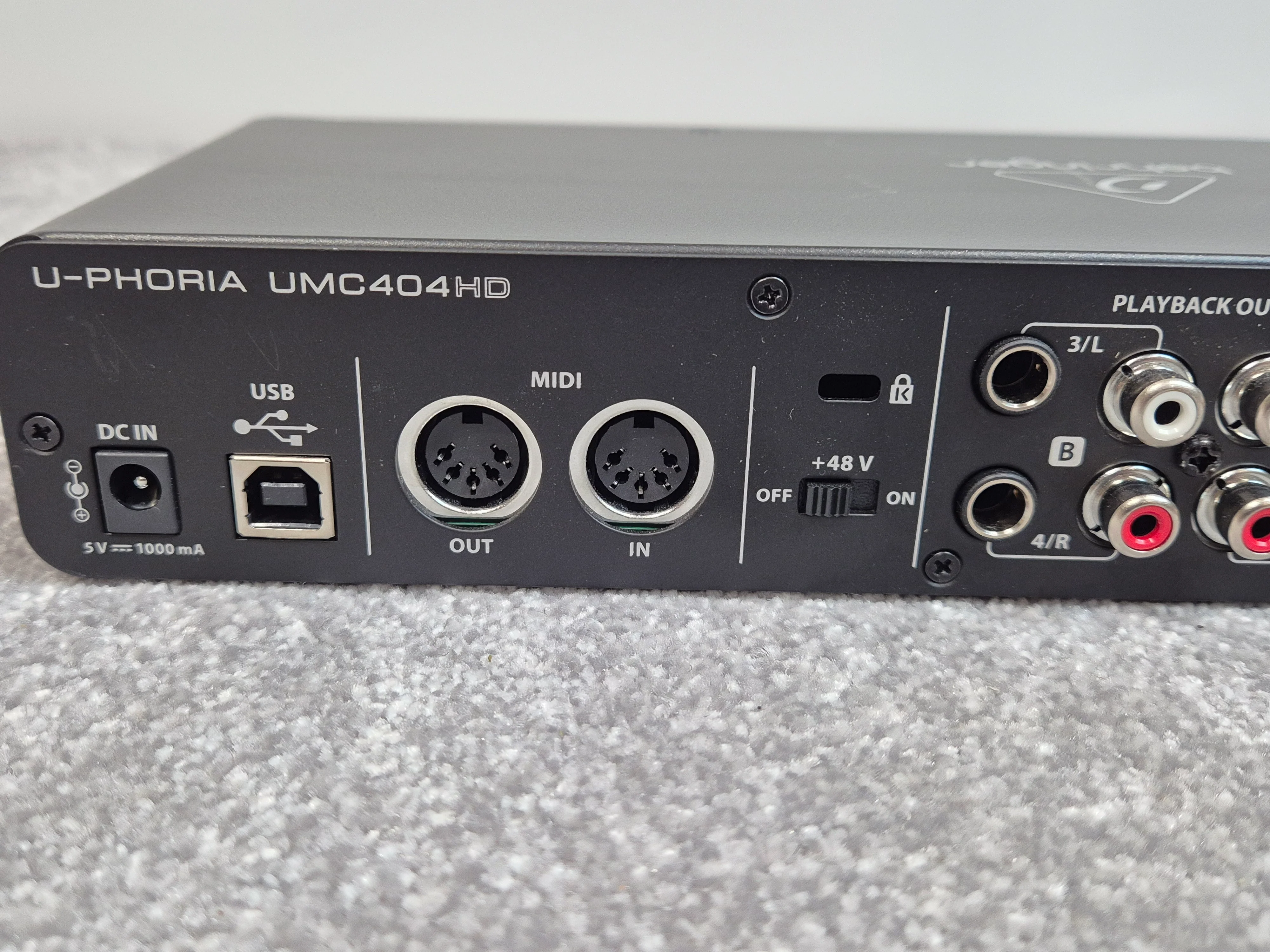Behringer U-PHORIA UMC404HD - Audio Interface - Image 7