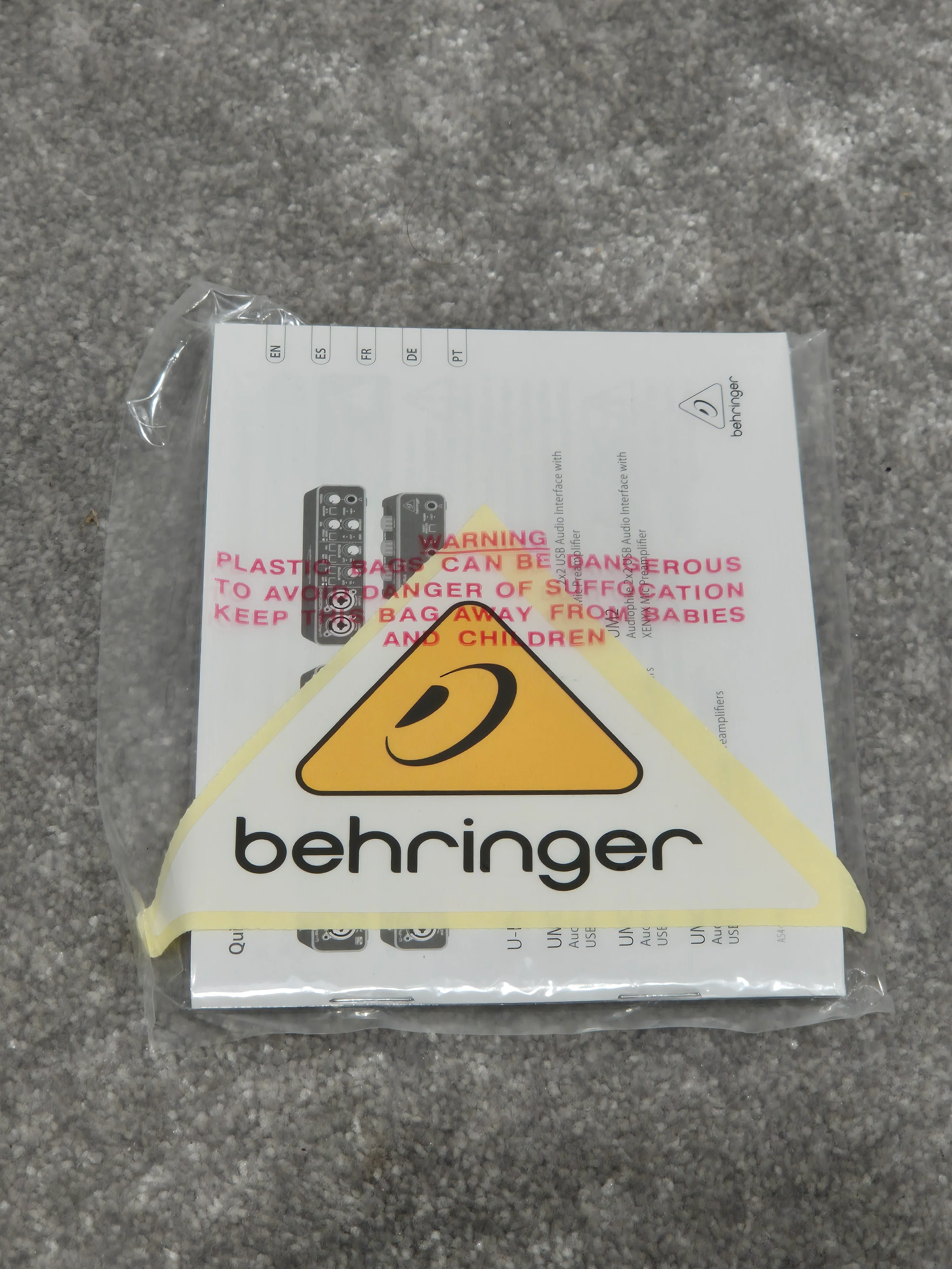 Behringer U-PHORIA UMC404HD - Versatile Audio Interface (New) - Image 3