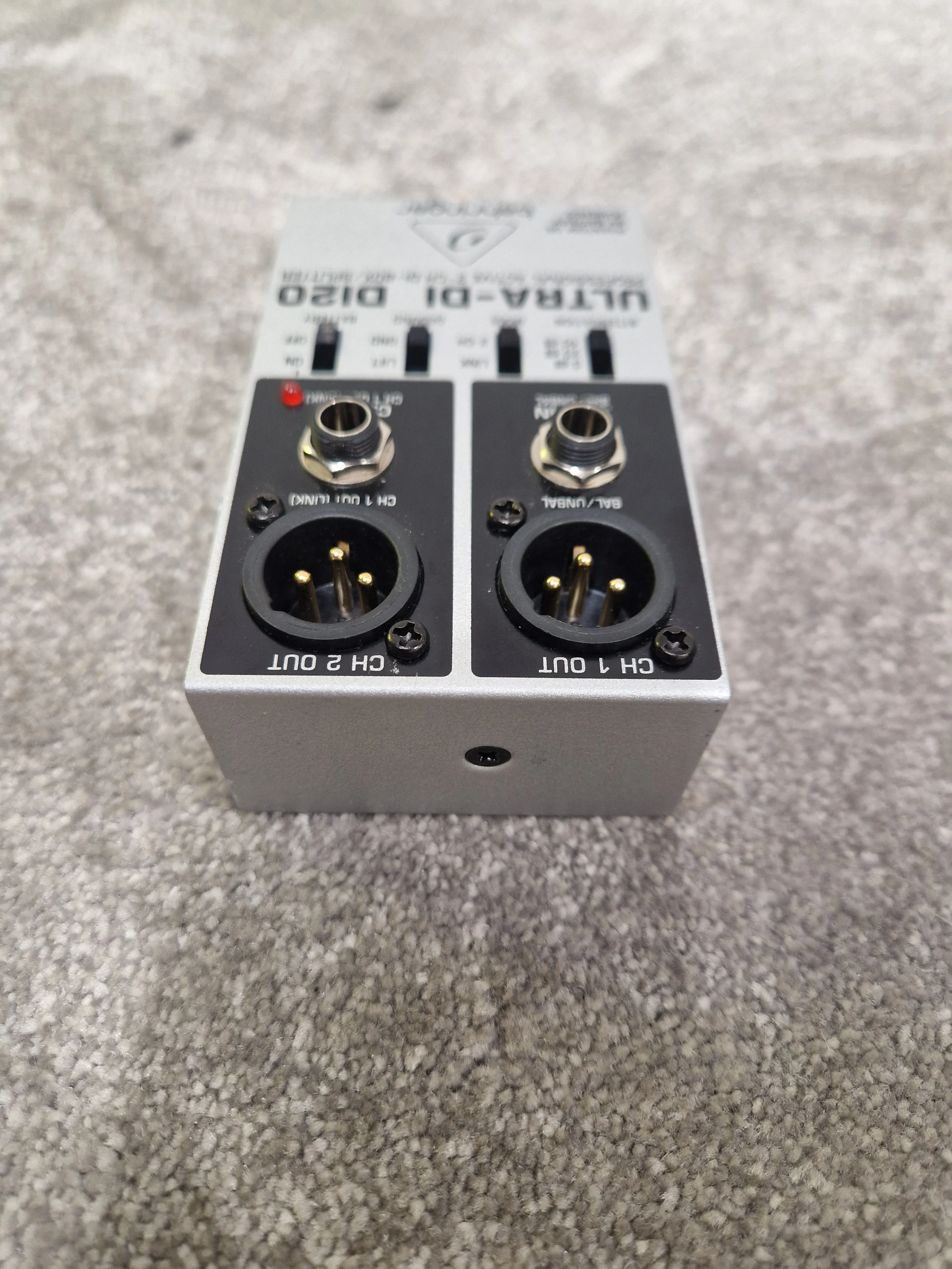 Behringer Ultra-DI D120 - Active DI Box, Phantom Power - Excellent - Image 5