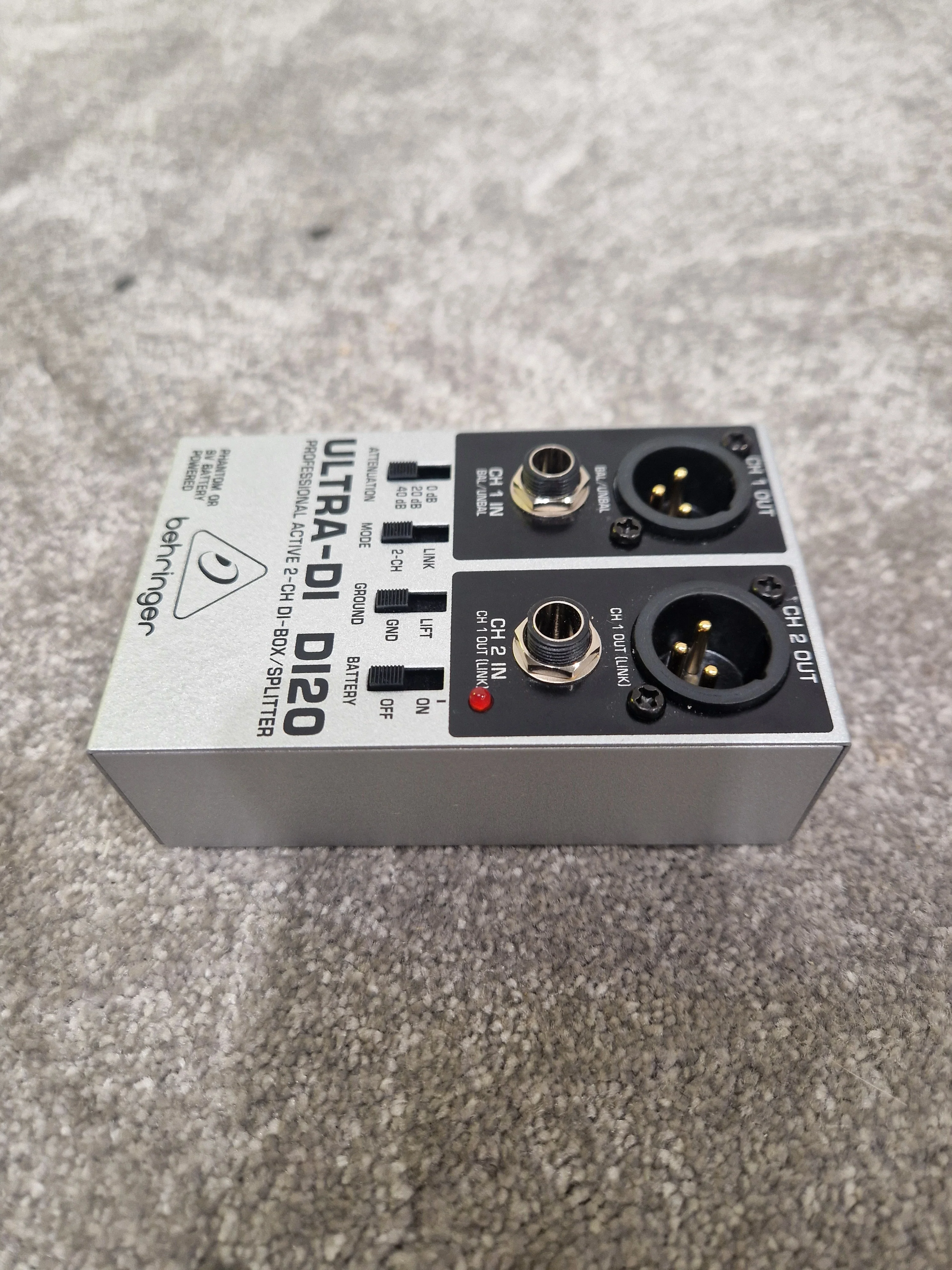 Behringer Ultra-DI D120 - Active DI Box, Phantom Power - Excellent - Image 8