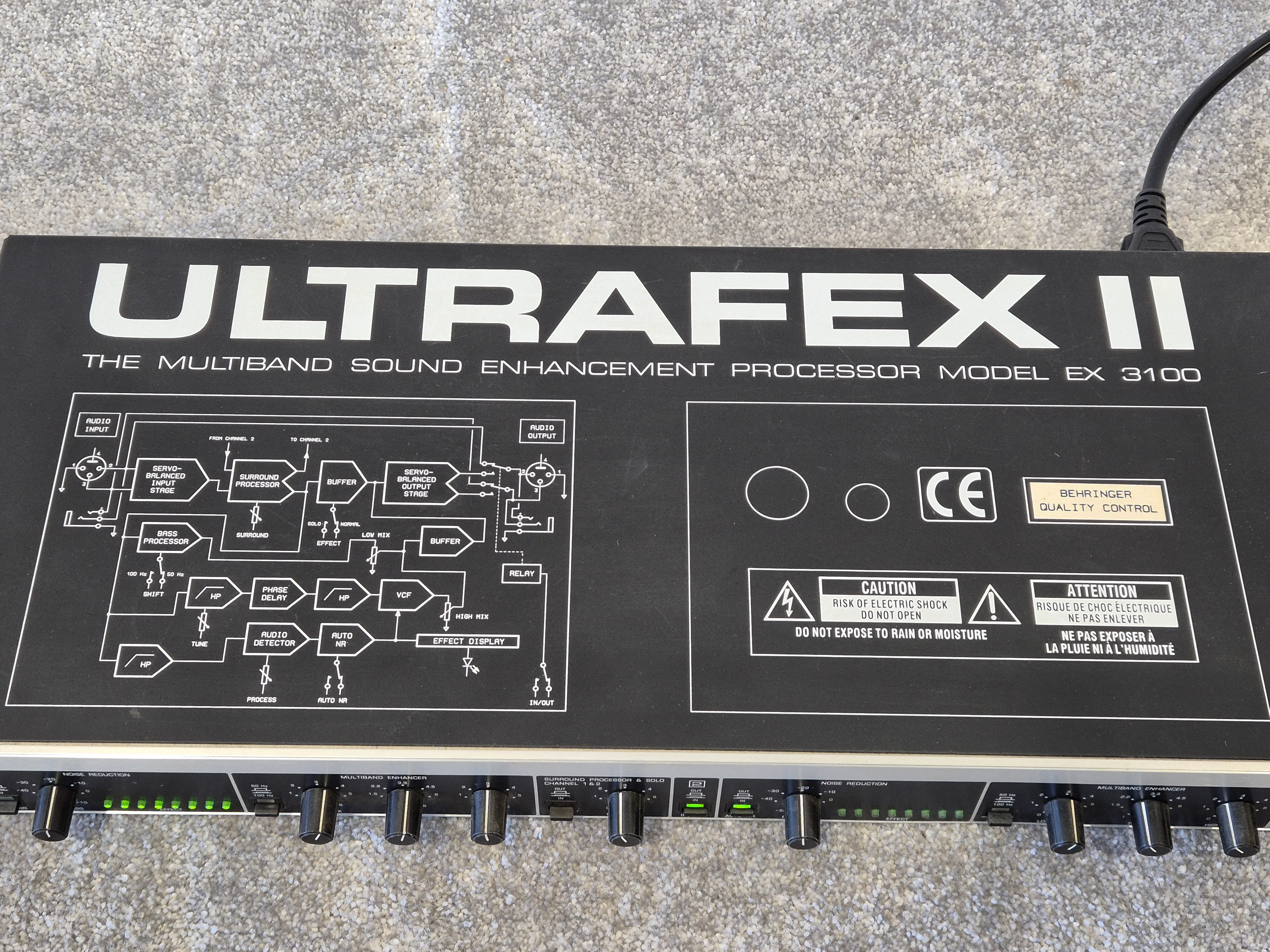 Behringer Ultrafex II EX3100 - 2-channel Multiband Sound Enhancement - Image 5