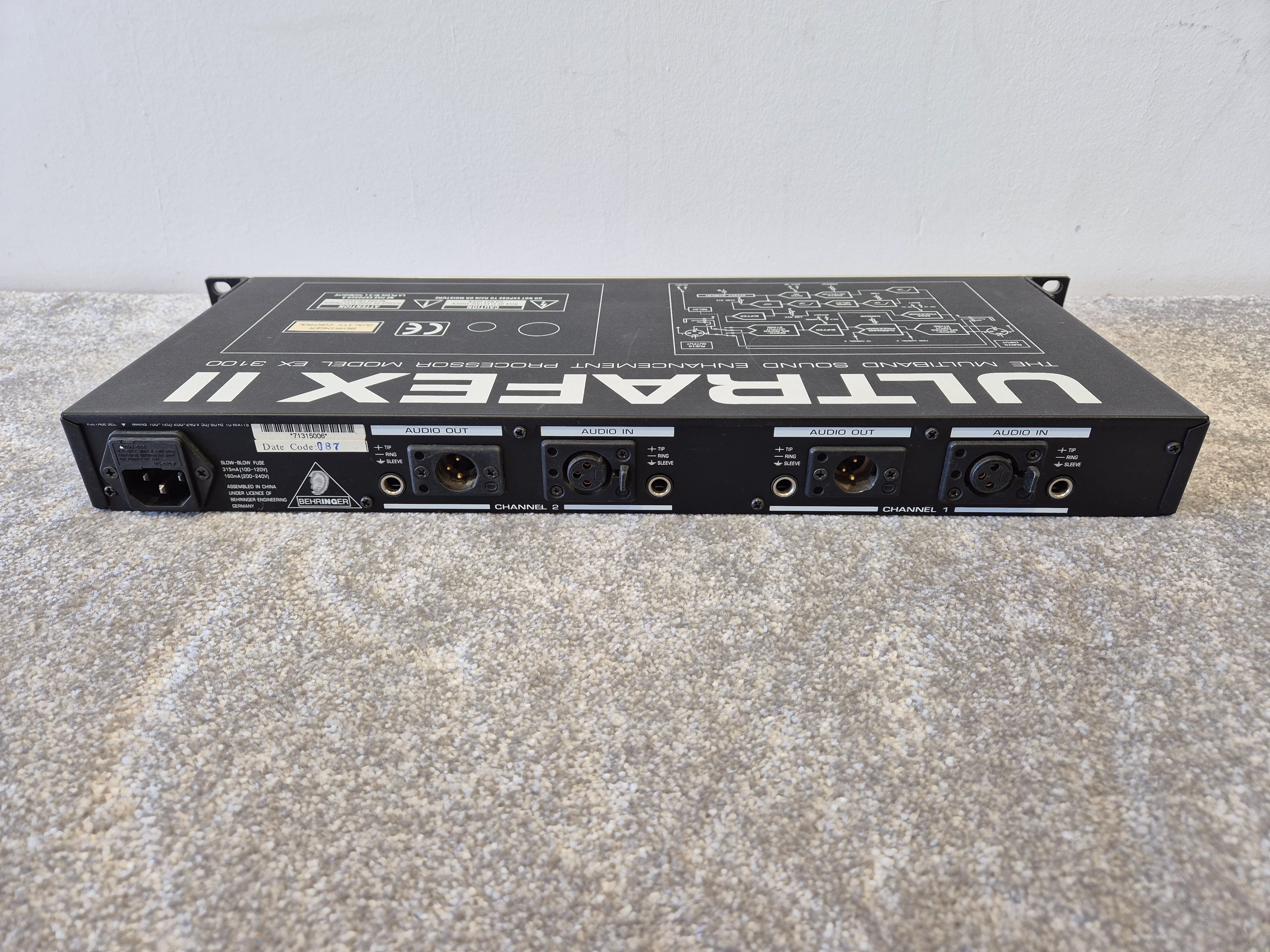 Behringer Ultrafex II EX3100 - 2-channel Multiband Sound Enhancement - Image 9