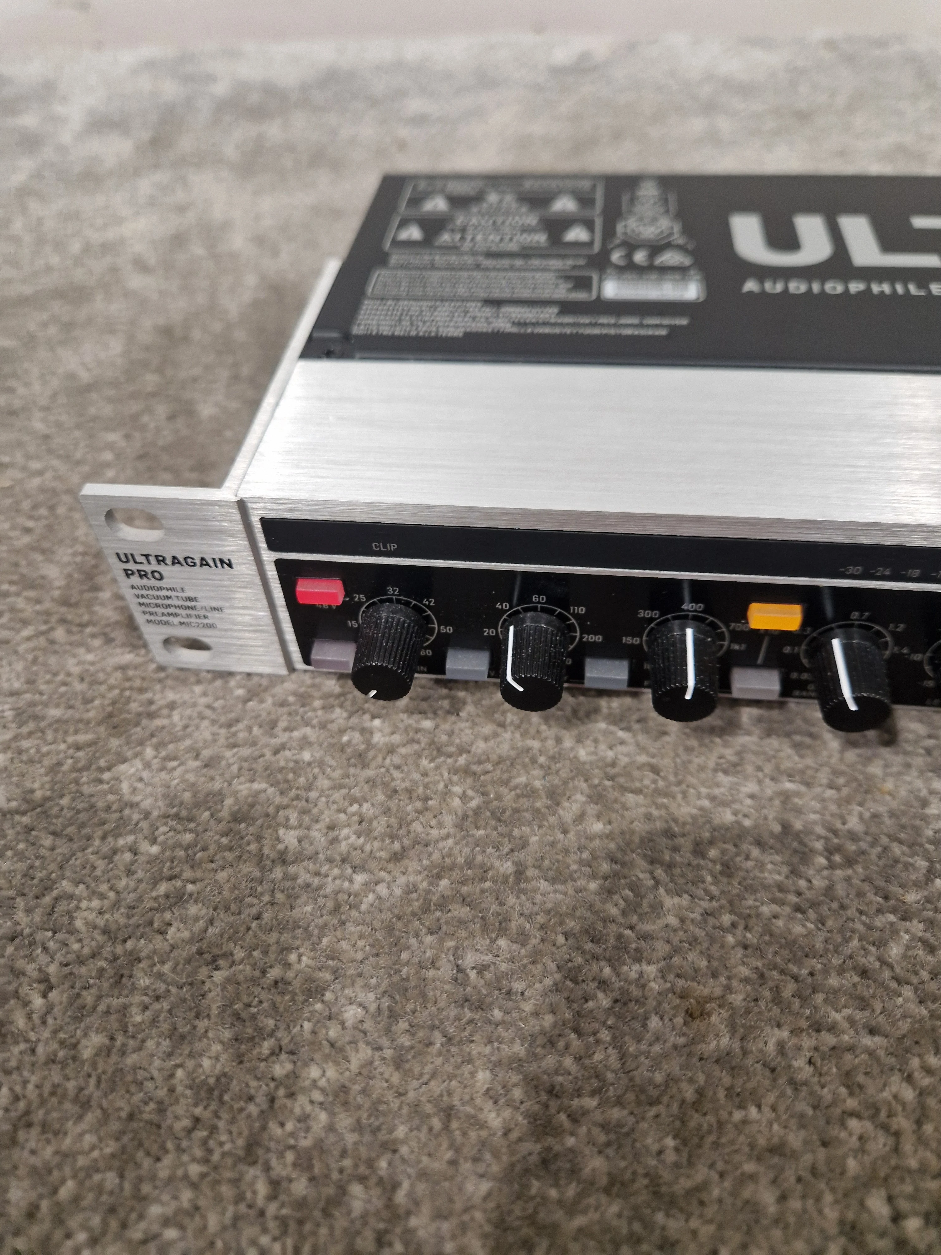Behringer Ultragain Pro MIC2200 - Microphone Preamp - Excellent w/ Original Box - Image 10