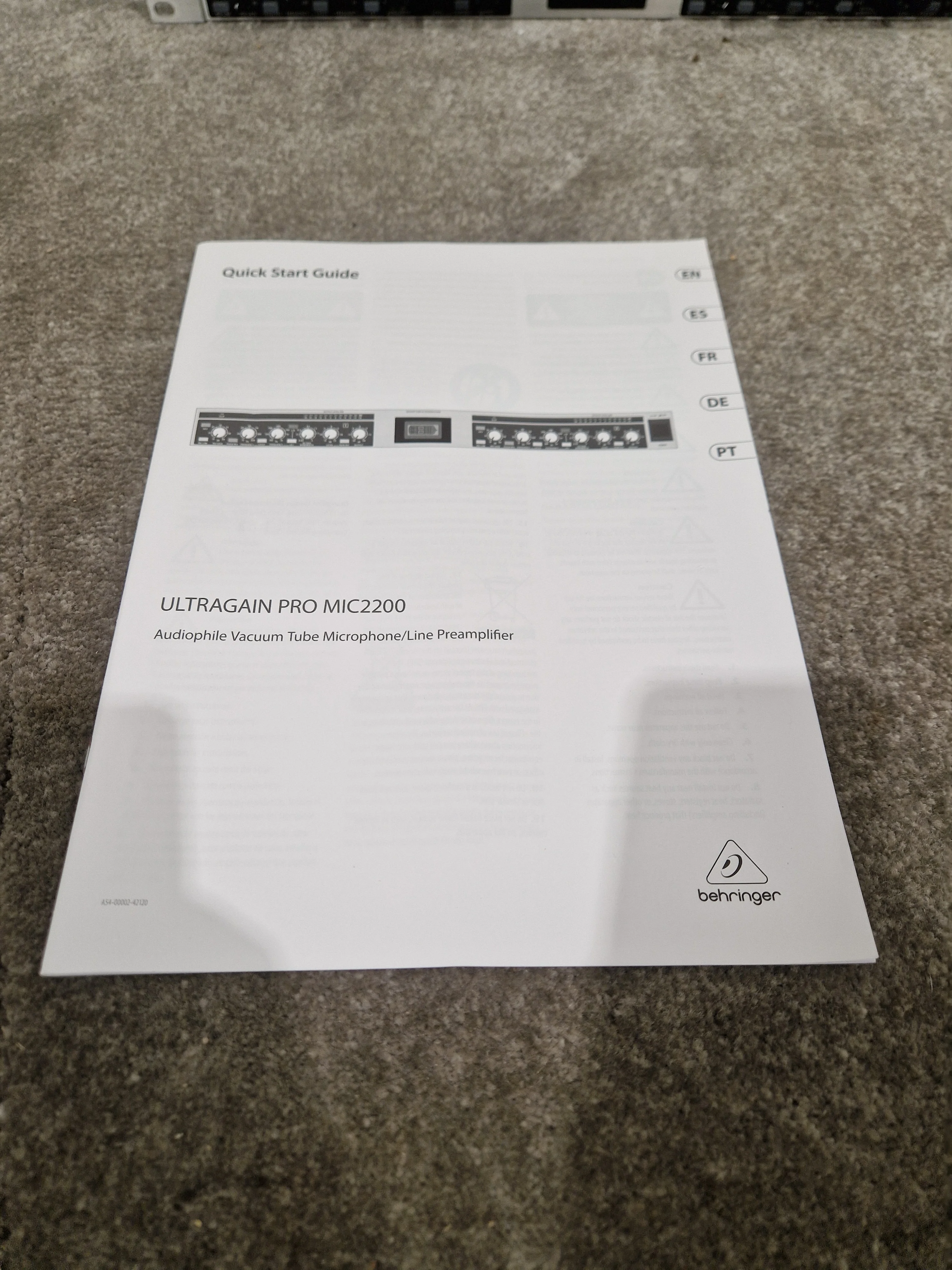 Behringer Ultragain Pro MIC2200 - Microphone Preamp - Excellent w/ Original Box - Image 6