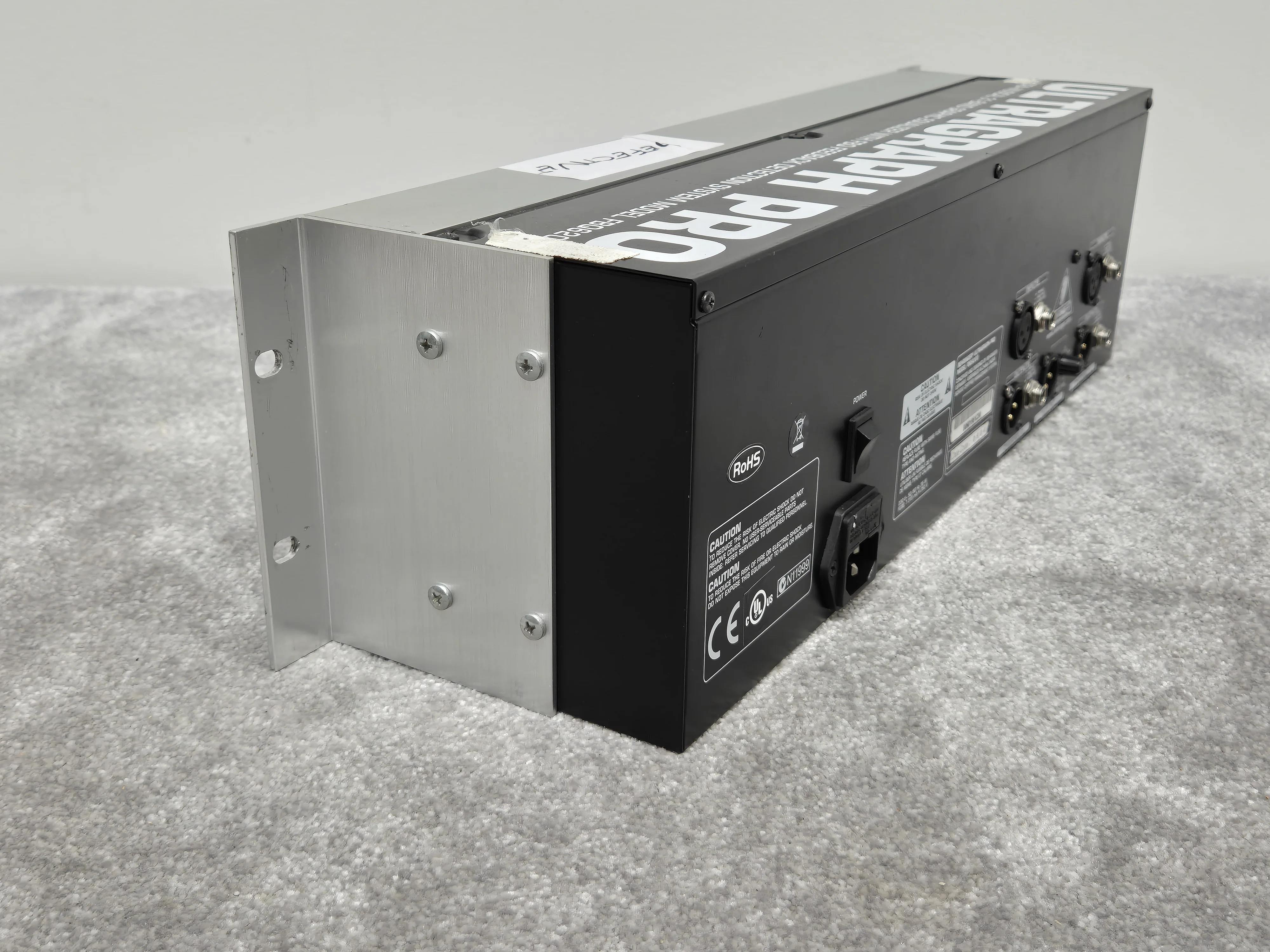 Behringer ULTRAGRAPH PRO FBQ6200HD - 31-Band Stereo Graphic Equalizer (Spares or Repairs) - Image 7