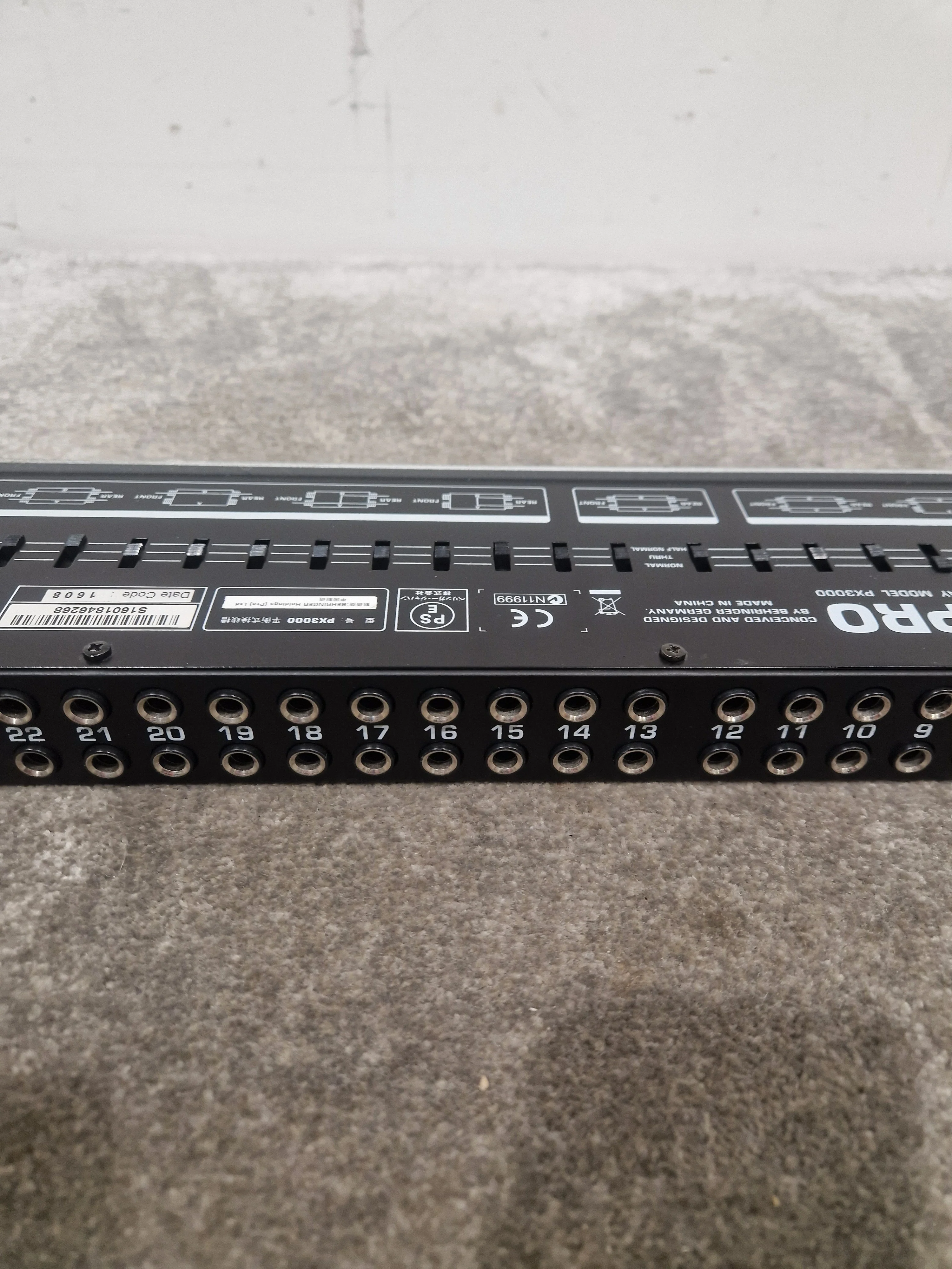 Behringer Ultrapatch PX3000 Patchbay - 48-Point Balanced - Excellent - Image 6