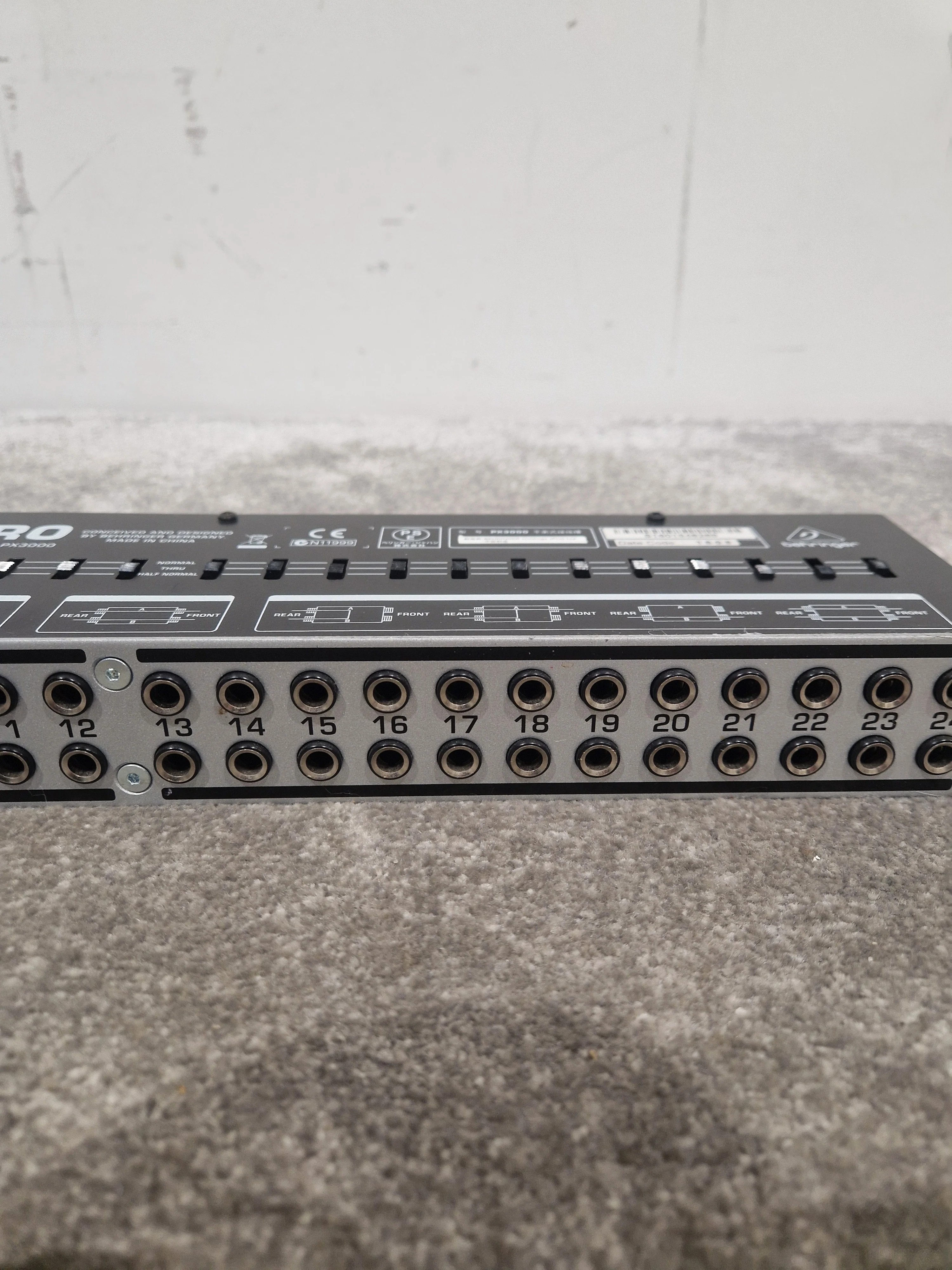 Behringer Ultrapatch PX3000 Patchbay - 48-Point Balanced - Excellent - Image 7