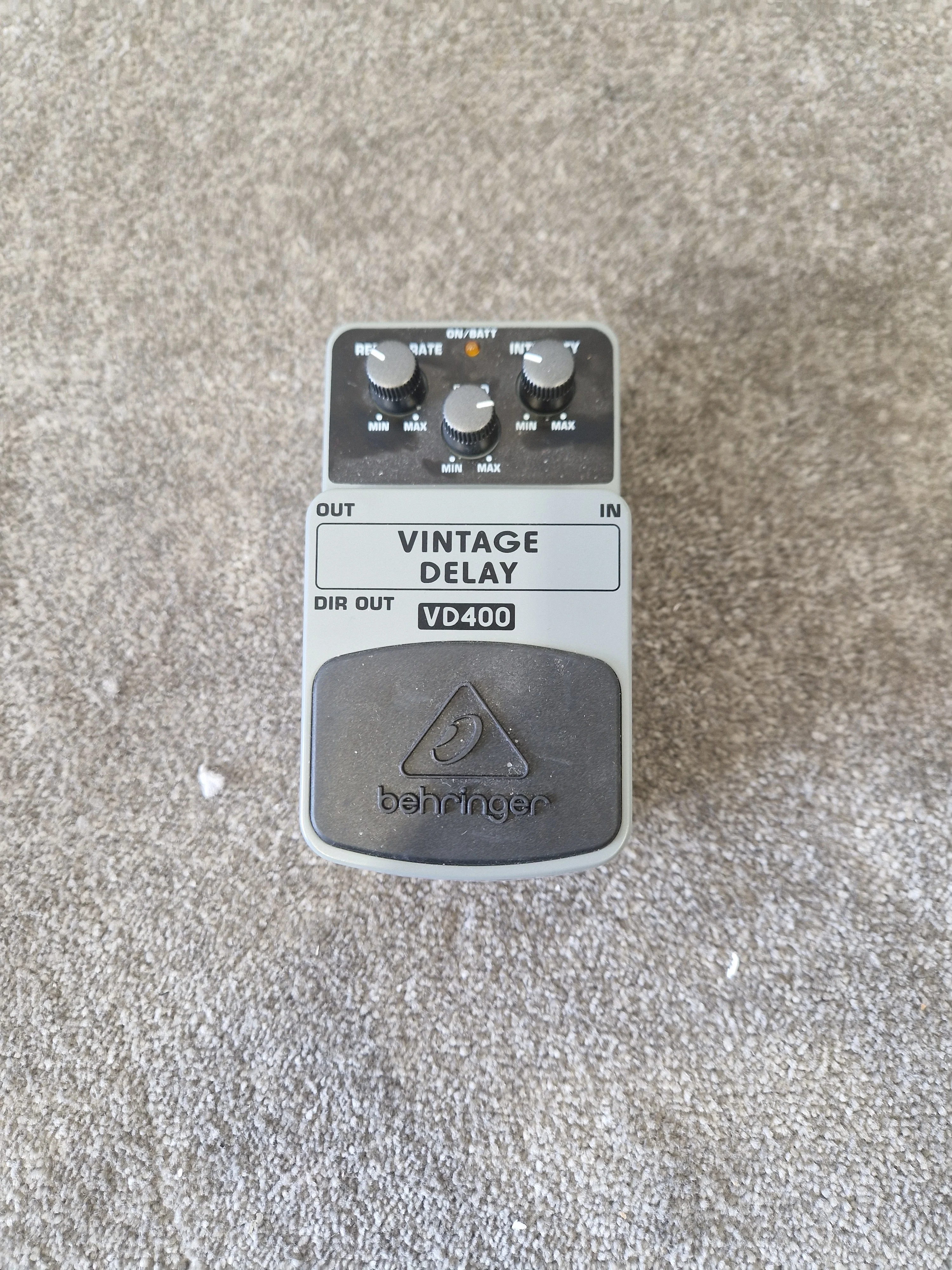 Behringer Vd400 - Vintage-Style Overdrive Pedal, True Bypass - Excellent w/ Original Box & Manuals - Image 10