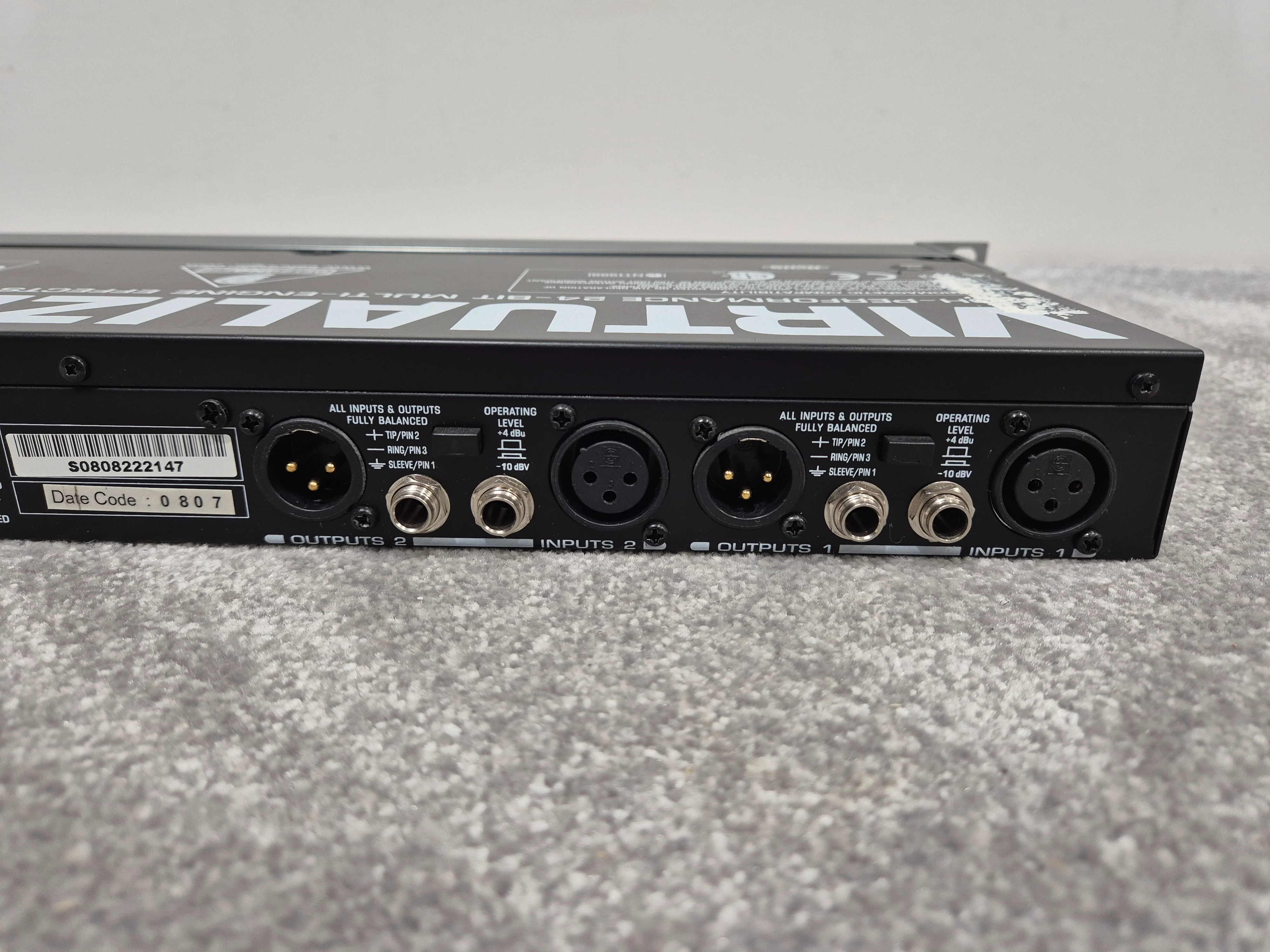 Behringer Virtualizer Pro DSP2024P - Digital Multi-Effects Processor - Image 8