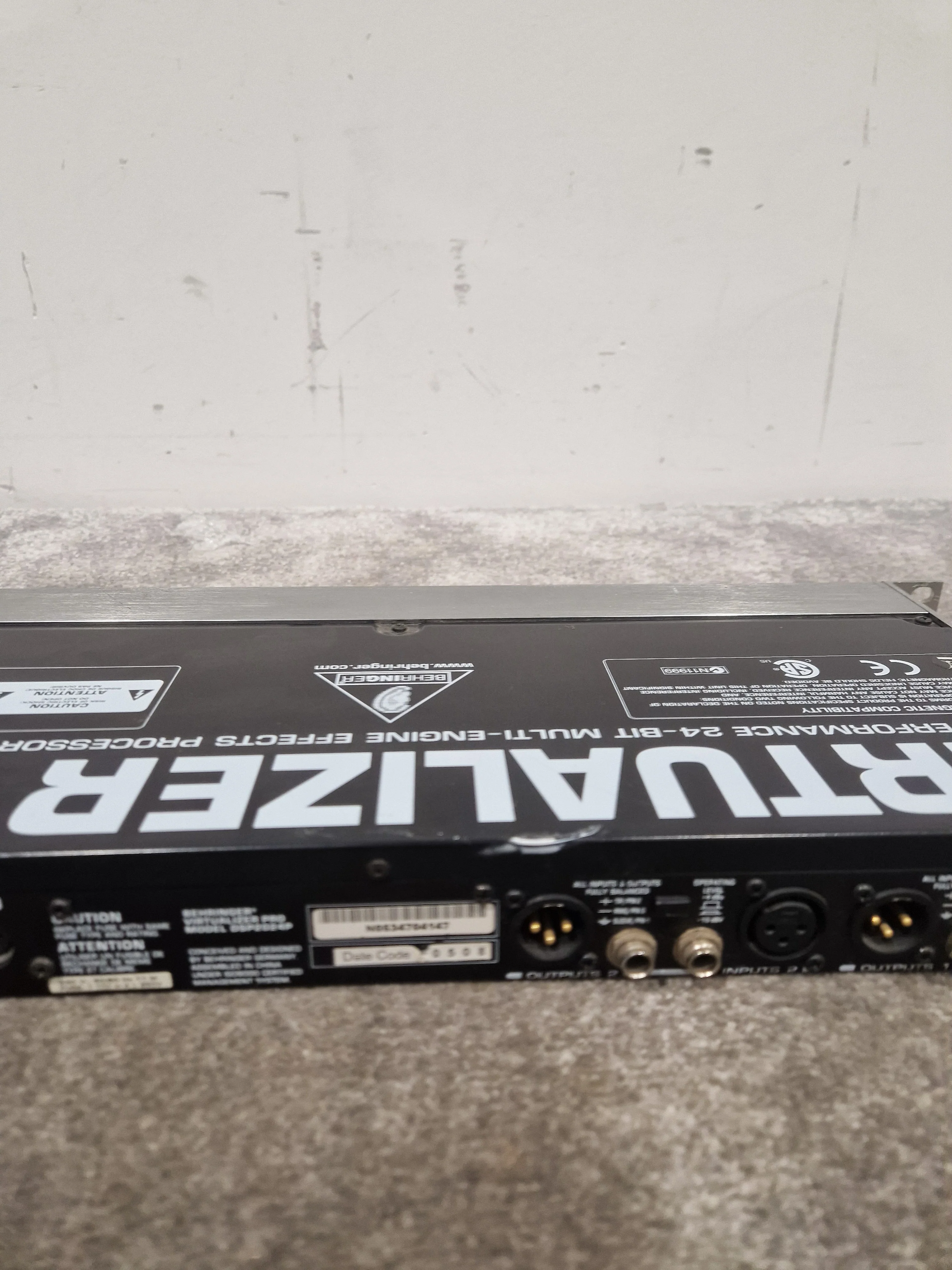 Behringer Virtualizer Pro DSP2024P Effects Processor - Multi-Effects Unit - Very Good w/ Power Supply - Image 12