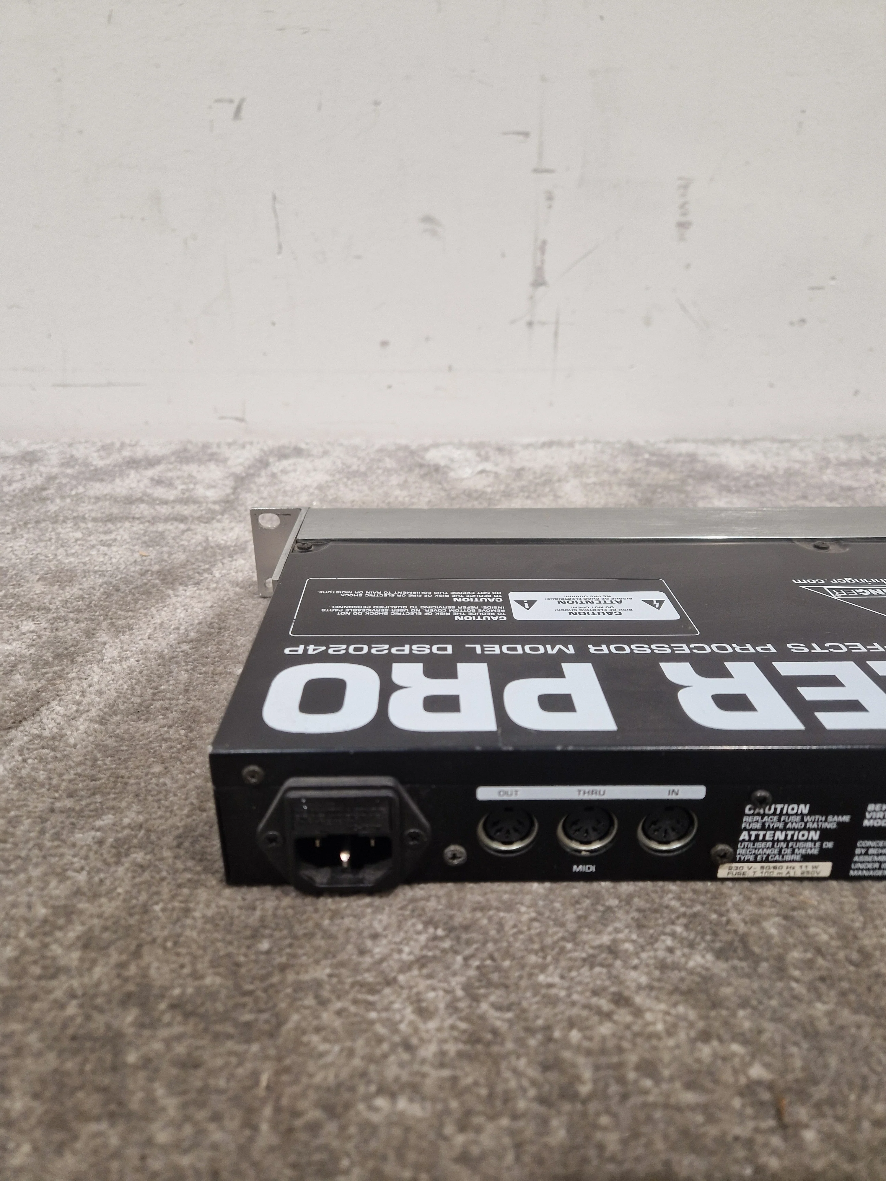 Behringer Virtualizer Pro DSP2024P Effects Processor - Multi-Effects Unit - Very Good w/ Power Supply - Image 13