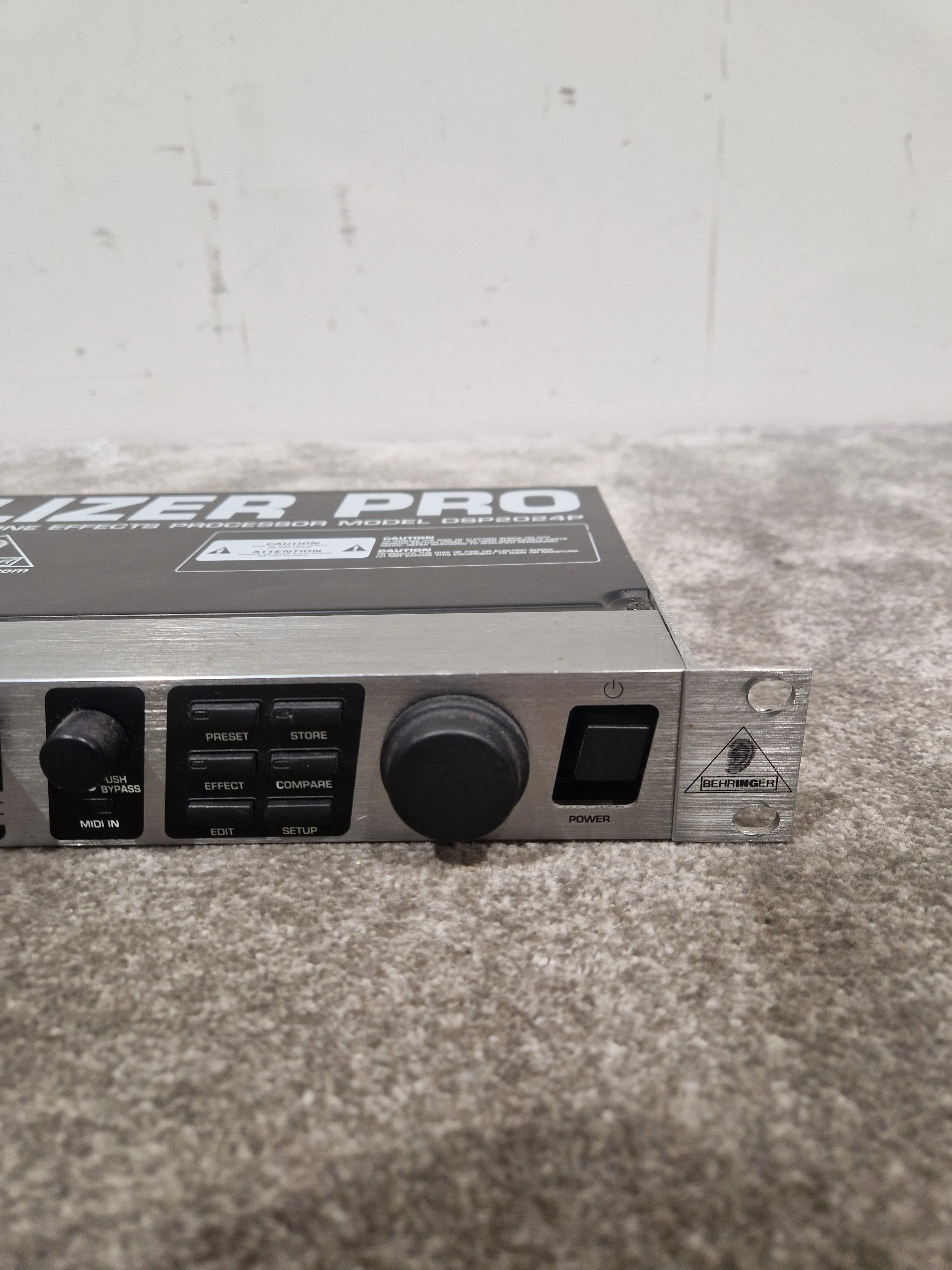 Behringer Virtualizer Pro DSP2024P Effects Processor - Multi-Effects Unit - Very Good w/ Power Supply - Image 9