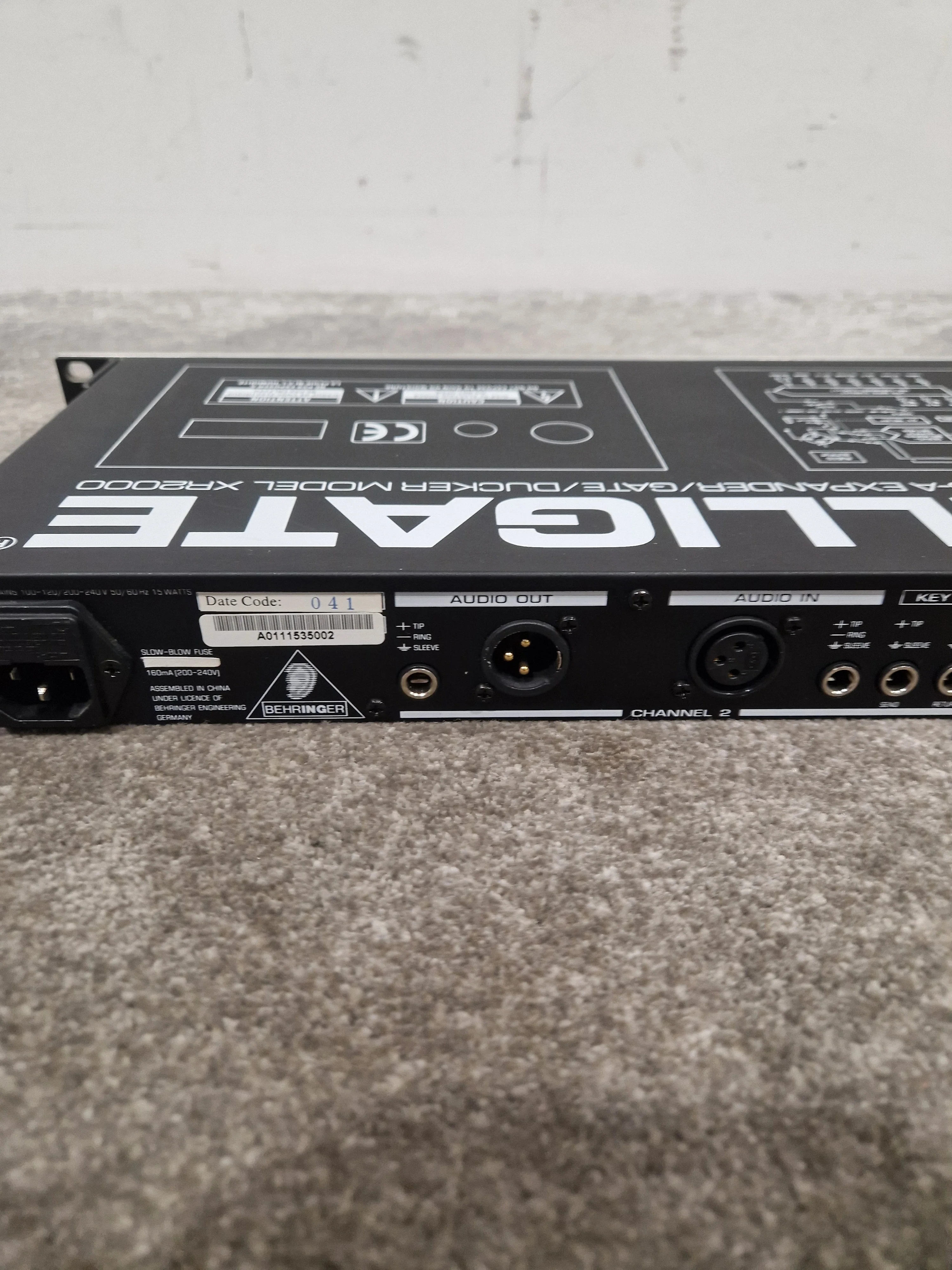 Behringer XR2000 - 12-Channel Feedback Destroyer - Excellent w/ Power Supply - Image 10