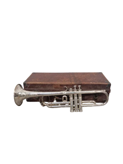 Besson & CO Class A Trumpet - Brass Finish - Spares or Repair