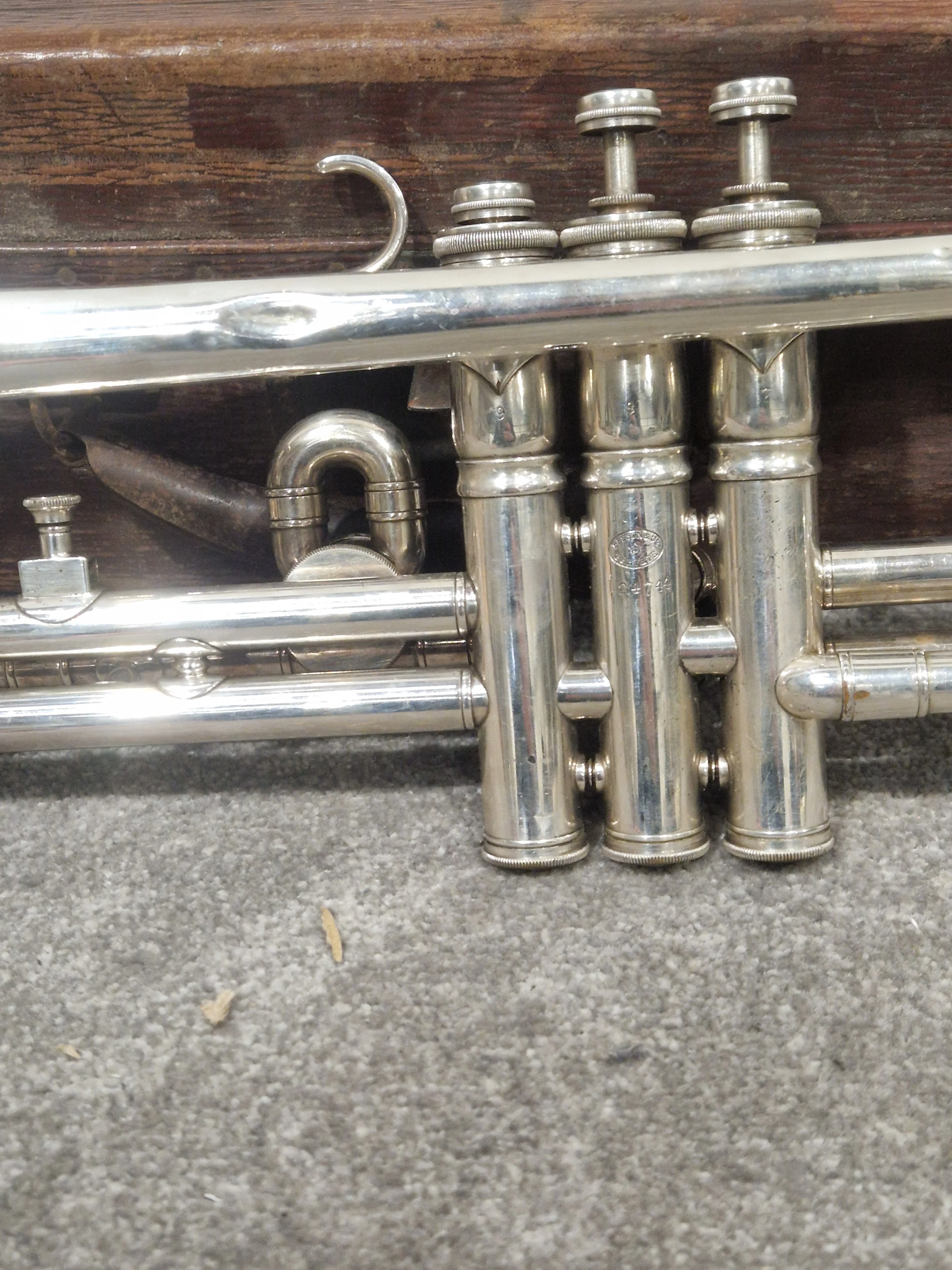 Besson & CO Class A Trumpet - Brass Finish - Spares or Repair - Image 15